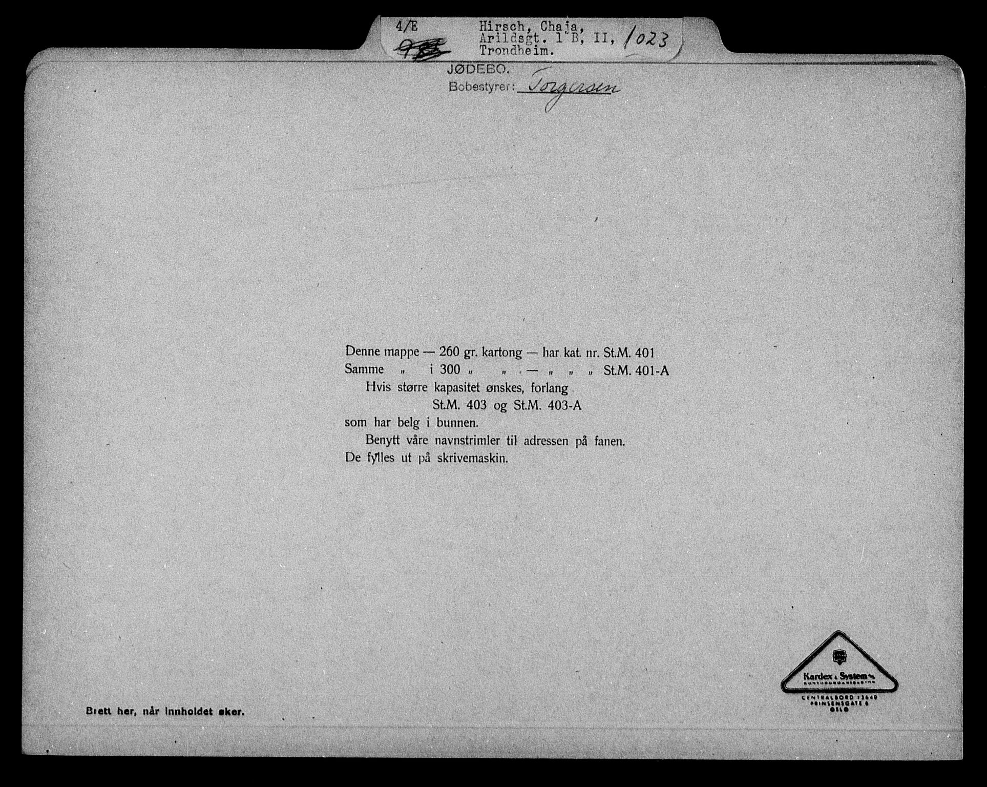 Justisdepartementet, Tilbakeføringskontoret for inndratte formuer, RA/S-1564/H/Hc/Hca/L0896: --, 1945-1947, s. 234