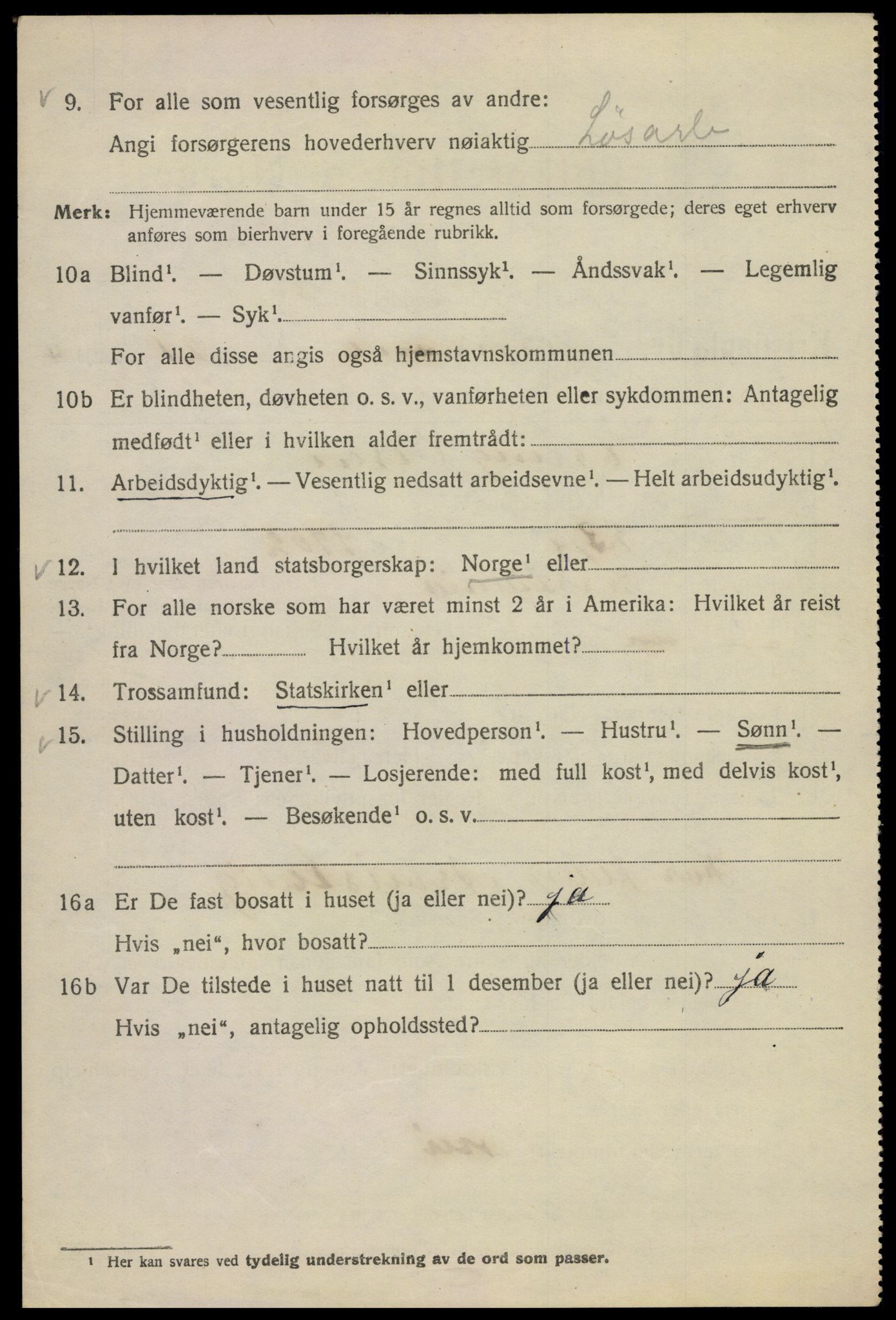 SAO, Folketelling 1920 for 0301 Kristiania kjøpstad, 1920, s. 323226