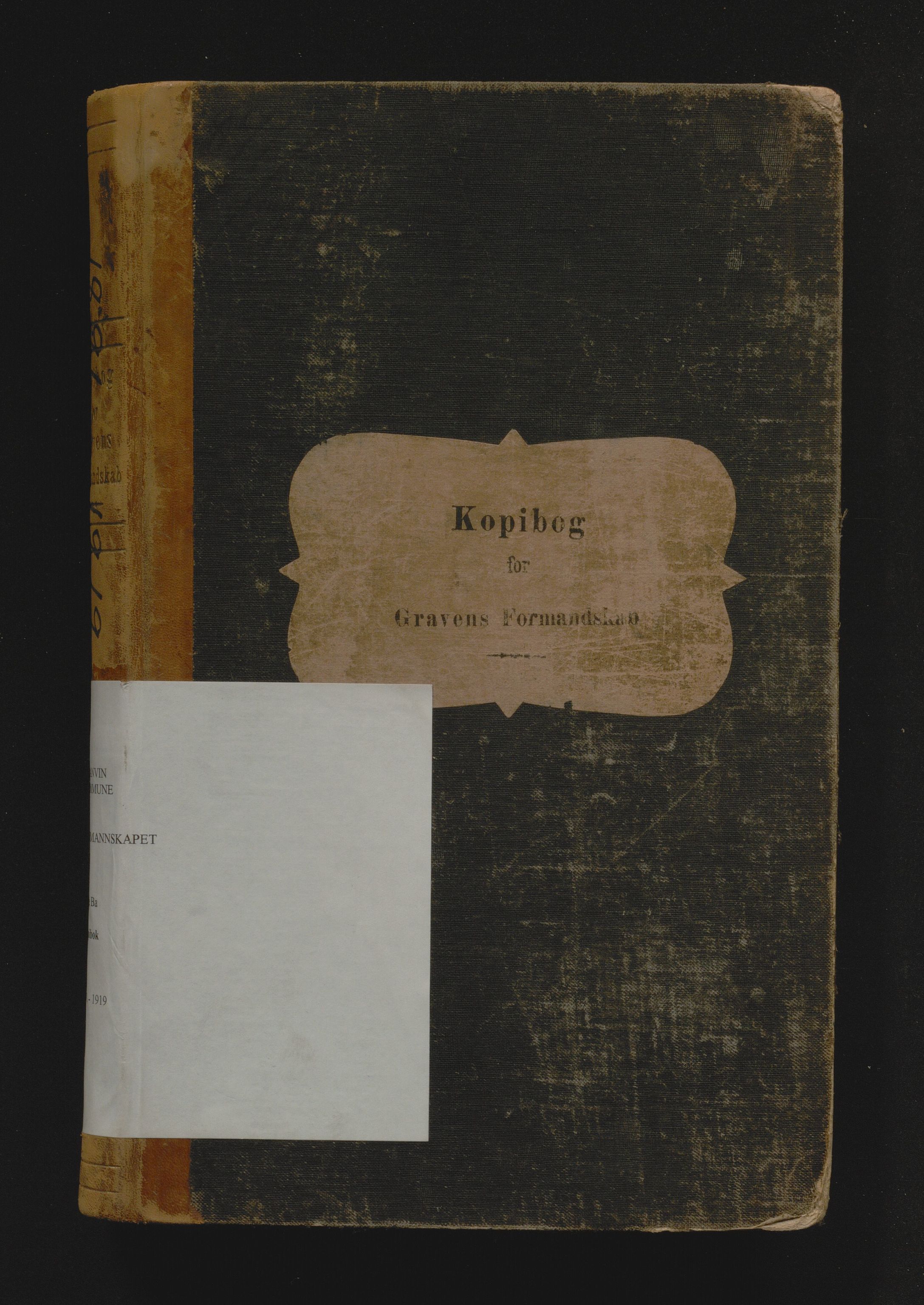 Granvin herad. Formannskapet, IKAH/1234-021/B/Ba/Baa/L0001: Kopibok for Granvin formannskap, 1891-1919