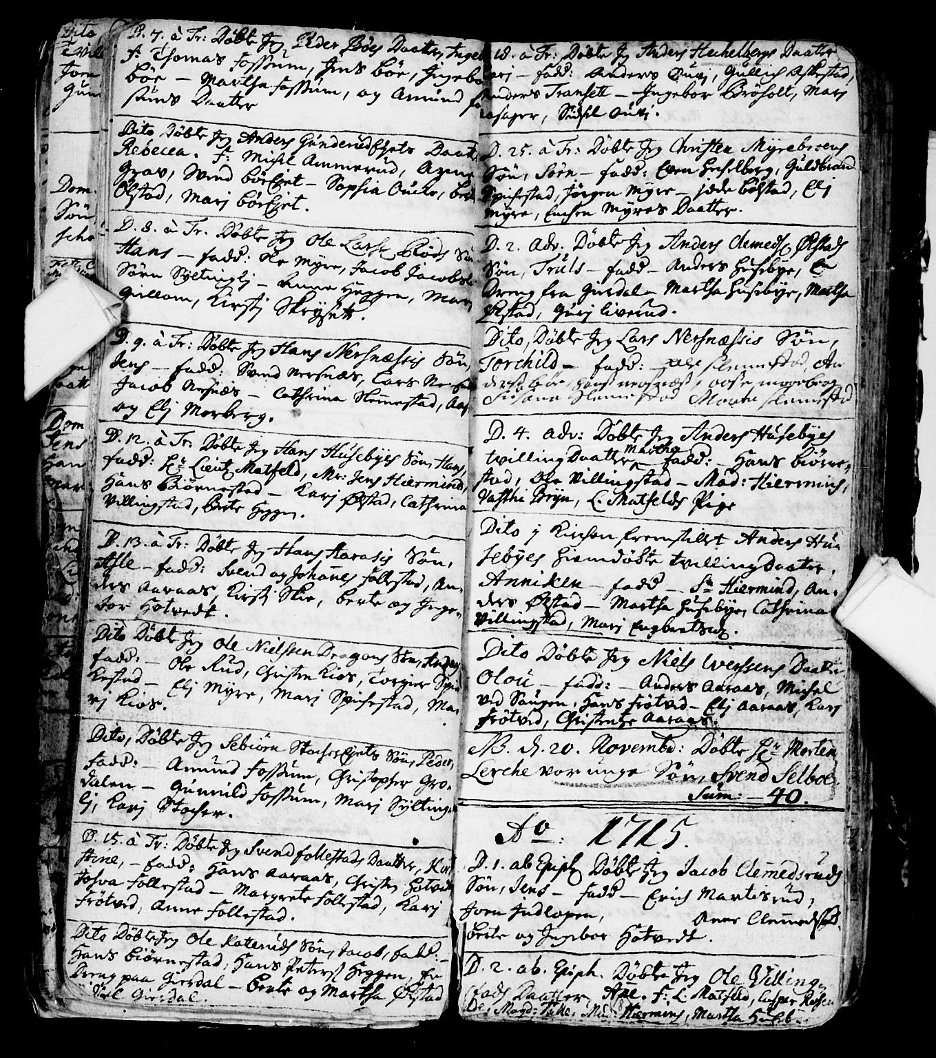 Røyken kirkebøker, SAKO/A-241/F/Fa/L0001: Ministerialbok nr. 1, 1701-1730, s. 18