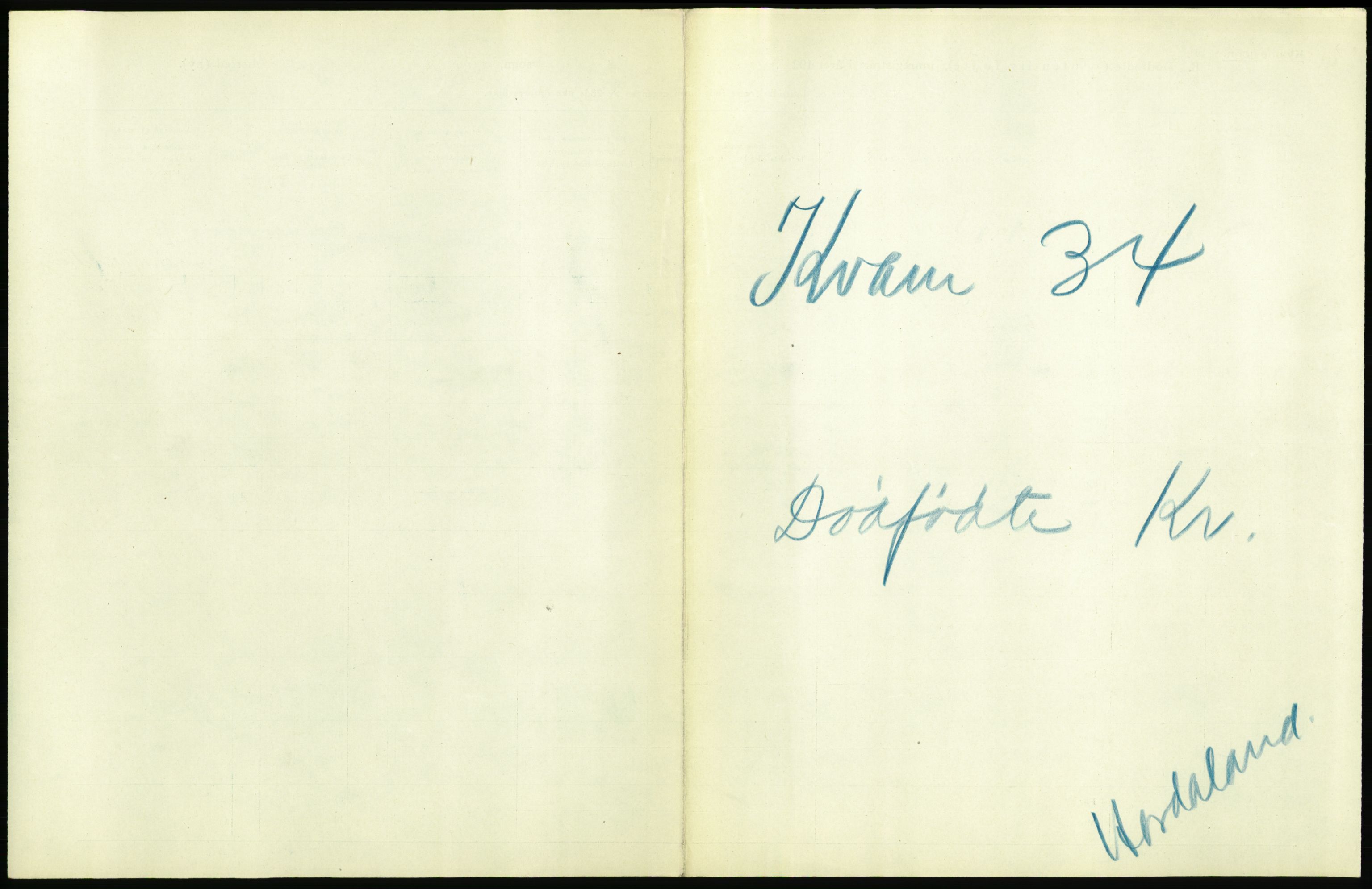 Statistisk sentralbyrå, Sosiodemografiske emner, Befolkning, RA/S-2228/D/Df/Dfb/Dfbj/L0039: Hordaland fylke: Gifte, dødfødte. Bygder., 1920, s. 299