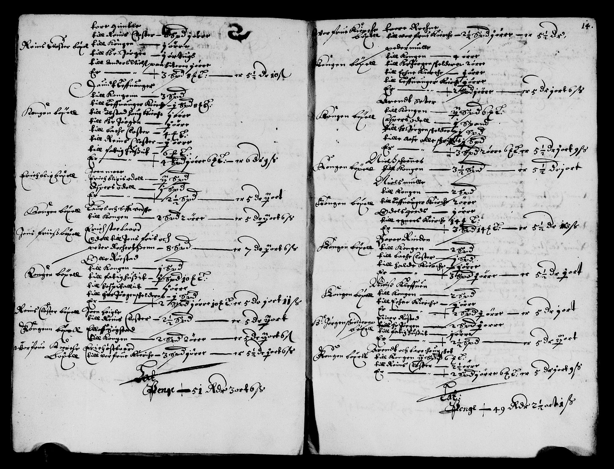 Rentekammeret inntil 1814, Reviderte regnskaper, Lensregnskaper, AV/RA-EA-5023/R/Rb/Rbw/L0127: Trondheim len, 1656-1657