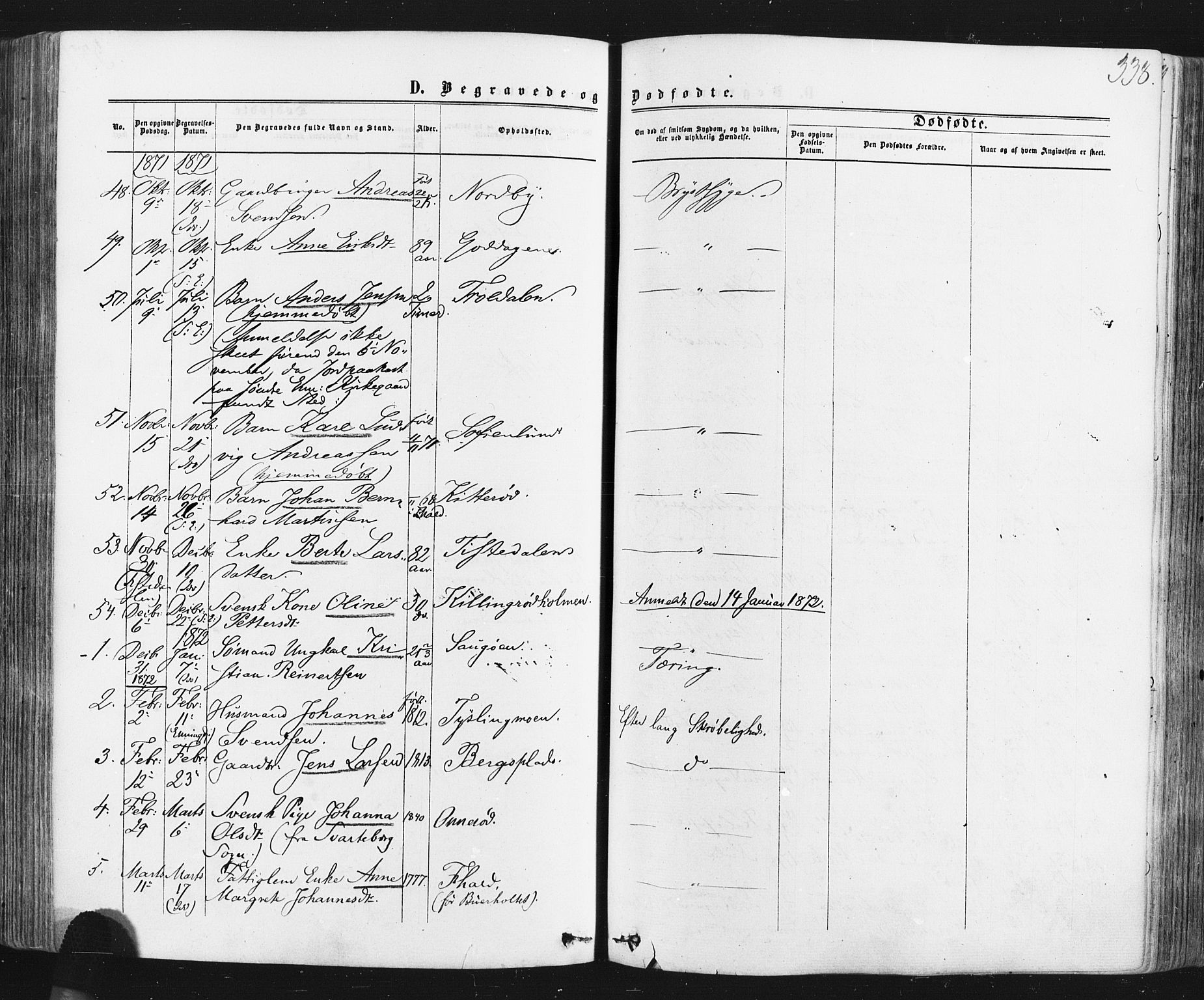 Idd prestekontor Kirkebøker, AV/SAO-A-10911/F/Fc/L0005: Ministerialbok nr. III 5, 1861-1877, s. 338