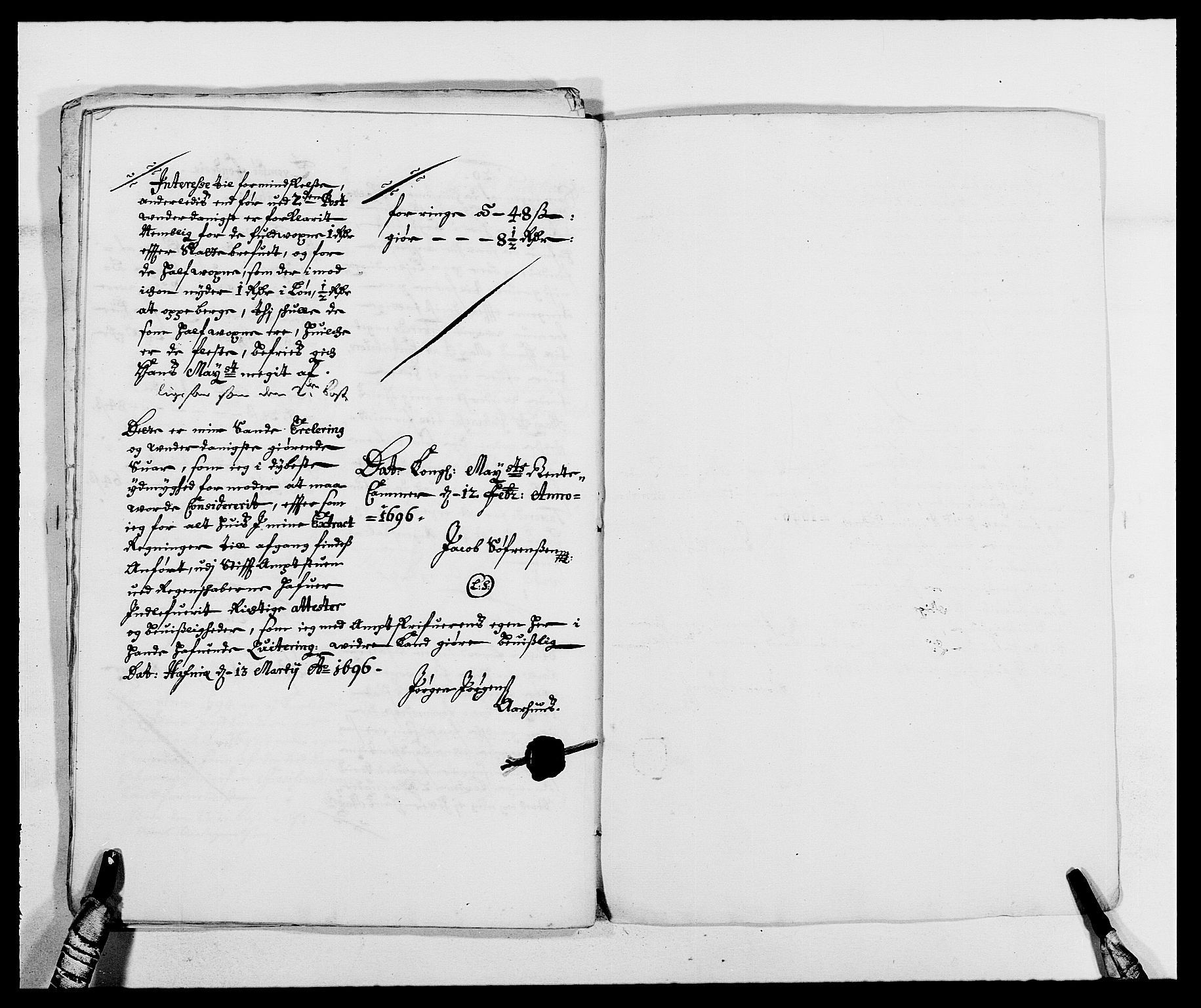 Rentekammeret inntil 1814, Reviderte regnskaper, Fogderegnskap, RA/EA-4092/R68/L4752: Fogderegnskap Senja og Troms, 1691-1693, s. 321