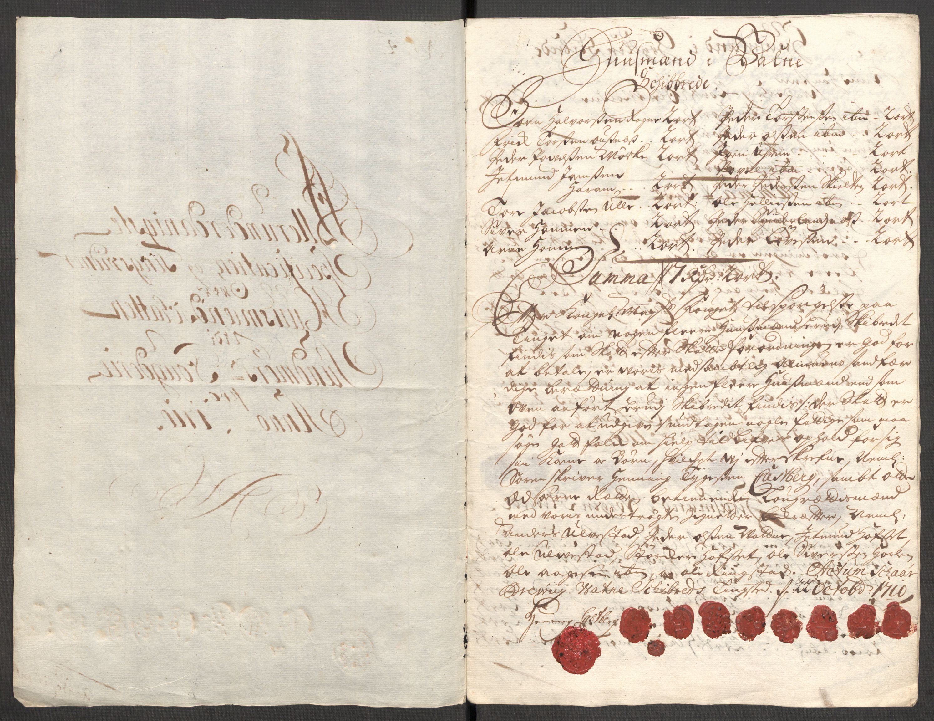 Rentekammeret inntil 1814, Reviderte regnskaper, Fogderegnskap, AV/RA-EA-4092/R54/L3563: Fogderegnskap Sunnmøre, 1710, s. 40