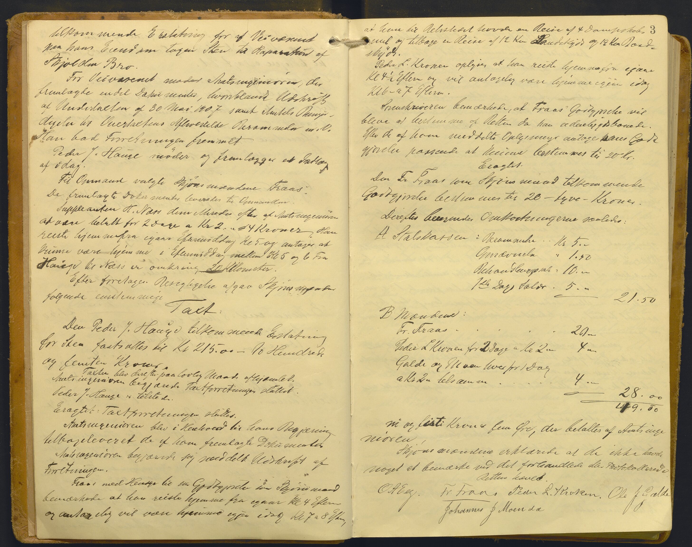 Indre Sogn tingrett, AV/SAB-A-3301/1/F/Fb/Fba/L0014: Sivile og offentlege saker, Bb 10, 1907-1922, s. 2b-3a