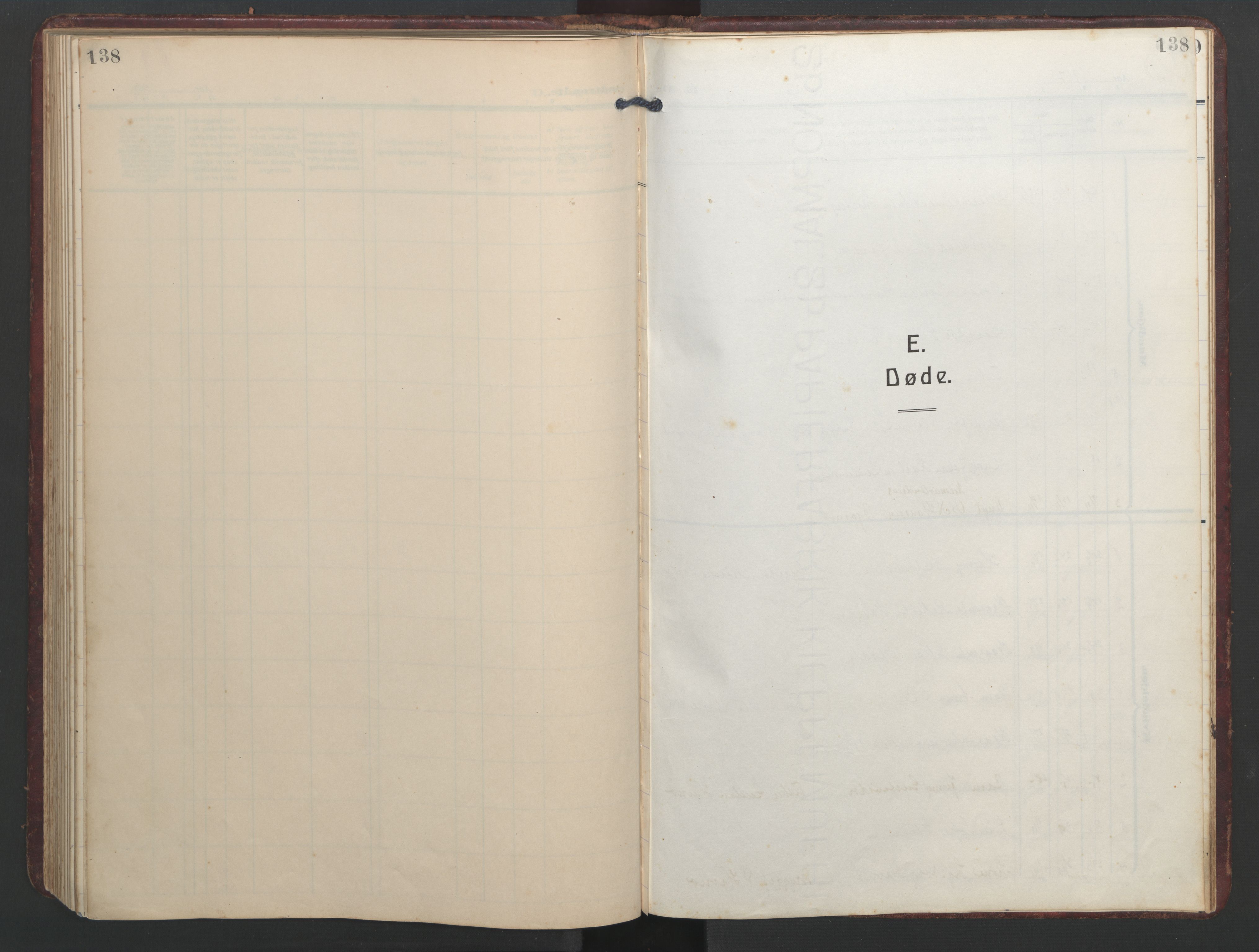 Ministerialprotokoller, klokkerbøker og fødselsregistre - Møre og Romsdal, AV/SAT-A-1454/526/L0384: Klokkerbok nr. 526C01, 1917-1952, s. 138