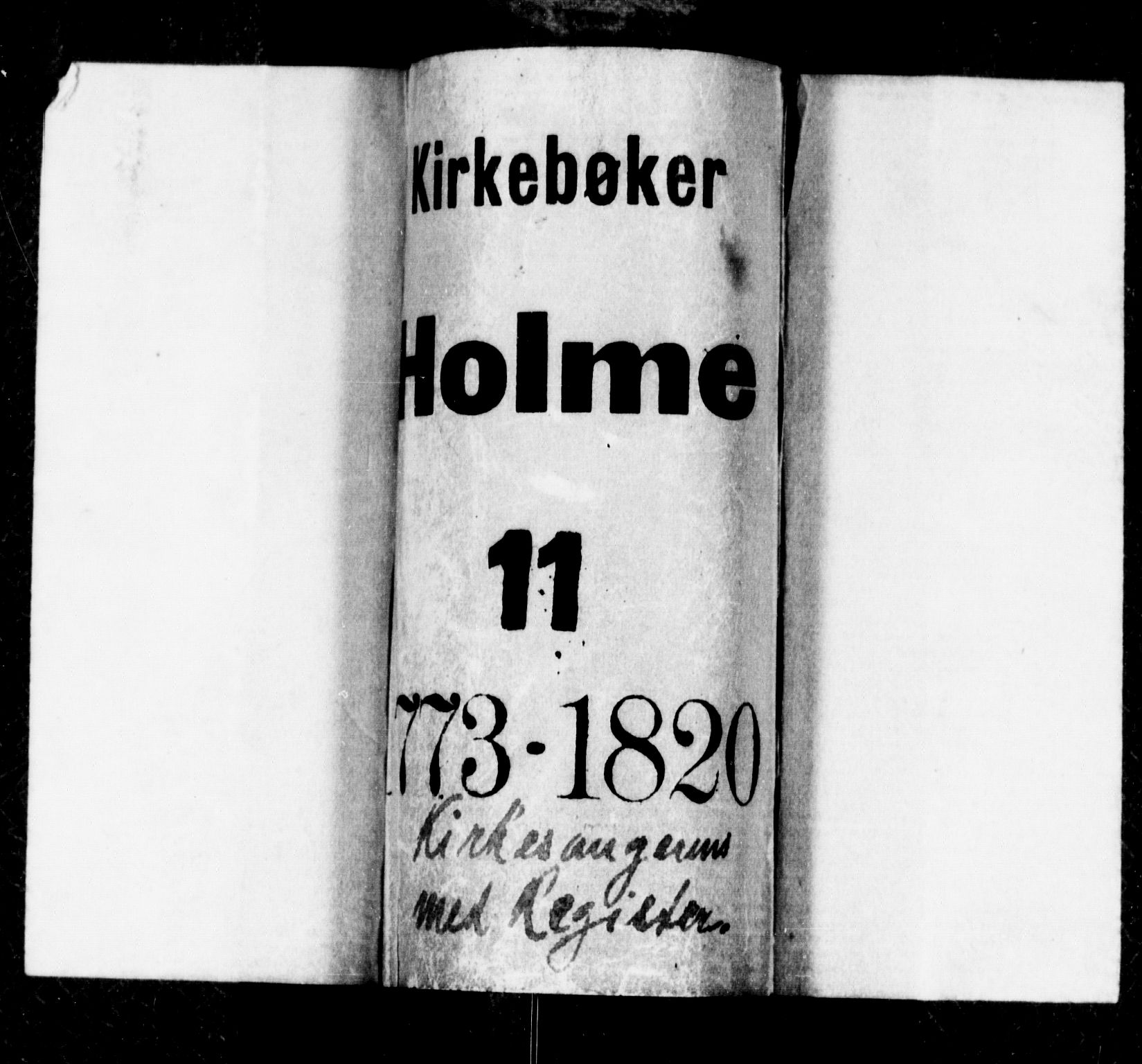 Holum sokneprestkontor, SAK/1111-0022/F/Fa/Fac/L0001: Ministerialbok nr. A 1, 1773-1820