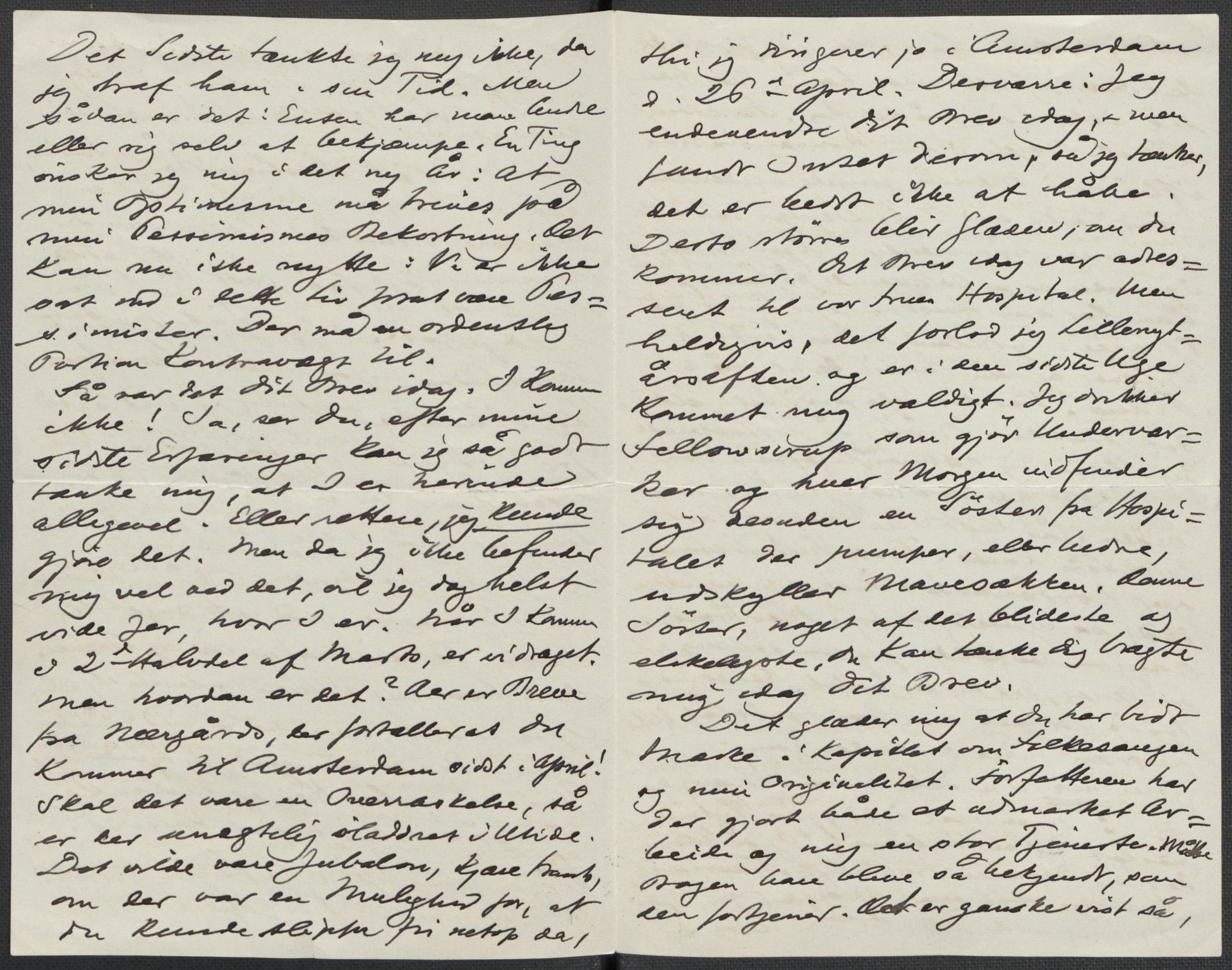 Beyer, Frants, RA/PA-0132/F/L0001: Brev fra Edvard Grieg til Frantz Beyer og "En del optegnelser som kan tjene til kommentar til brevene" av Marie Beyer, 1872-1907, s. 839