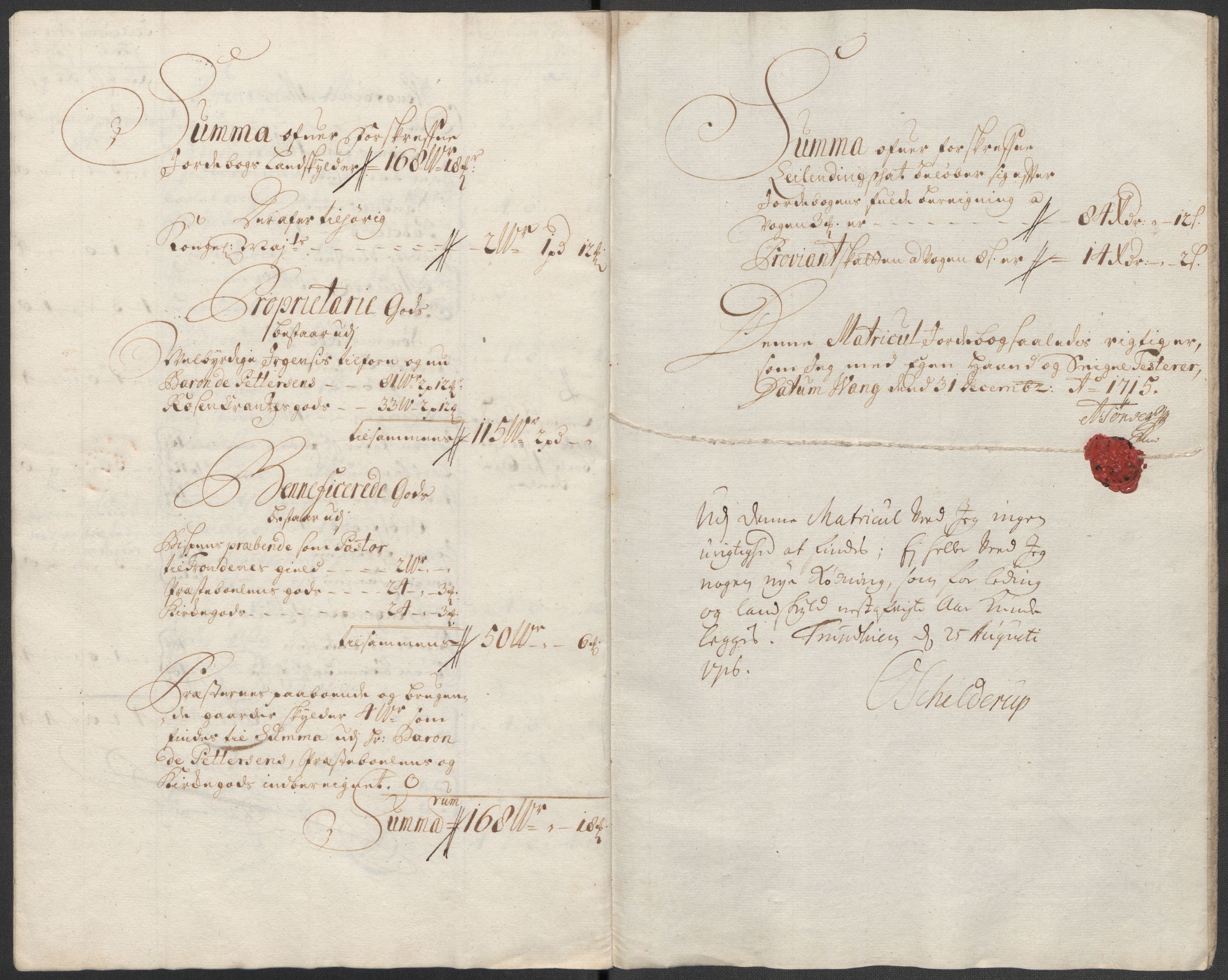 Rentekammeret inntil 1814, Reviderte regnskaper, Fogderegnskap, AV/RA-EA-4092/R68/L4761: Fogderegnskap Senja og Troms, 1715, s. 60