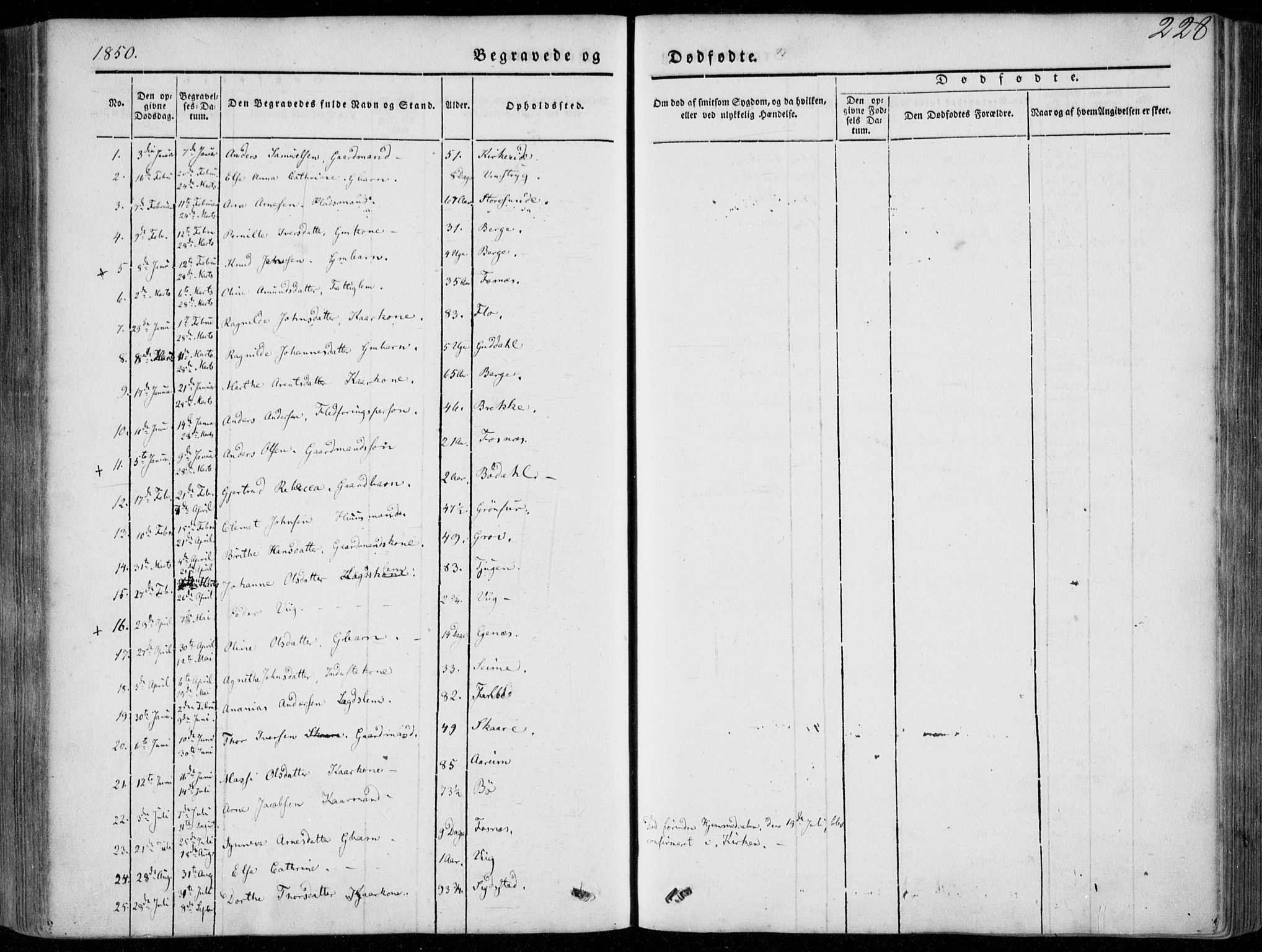 Stryn Sokneprestembete, AV/SAB-A-82501: Ministerialbok nr. A 2, 1844-1861, s. 228