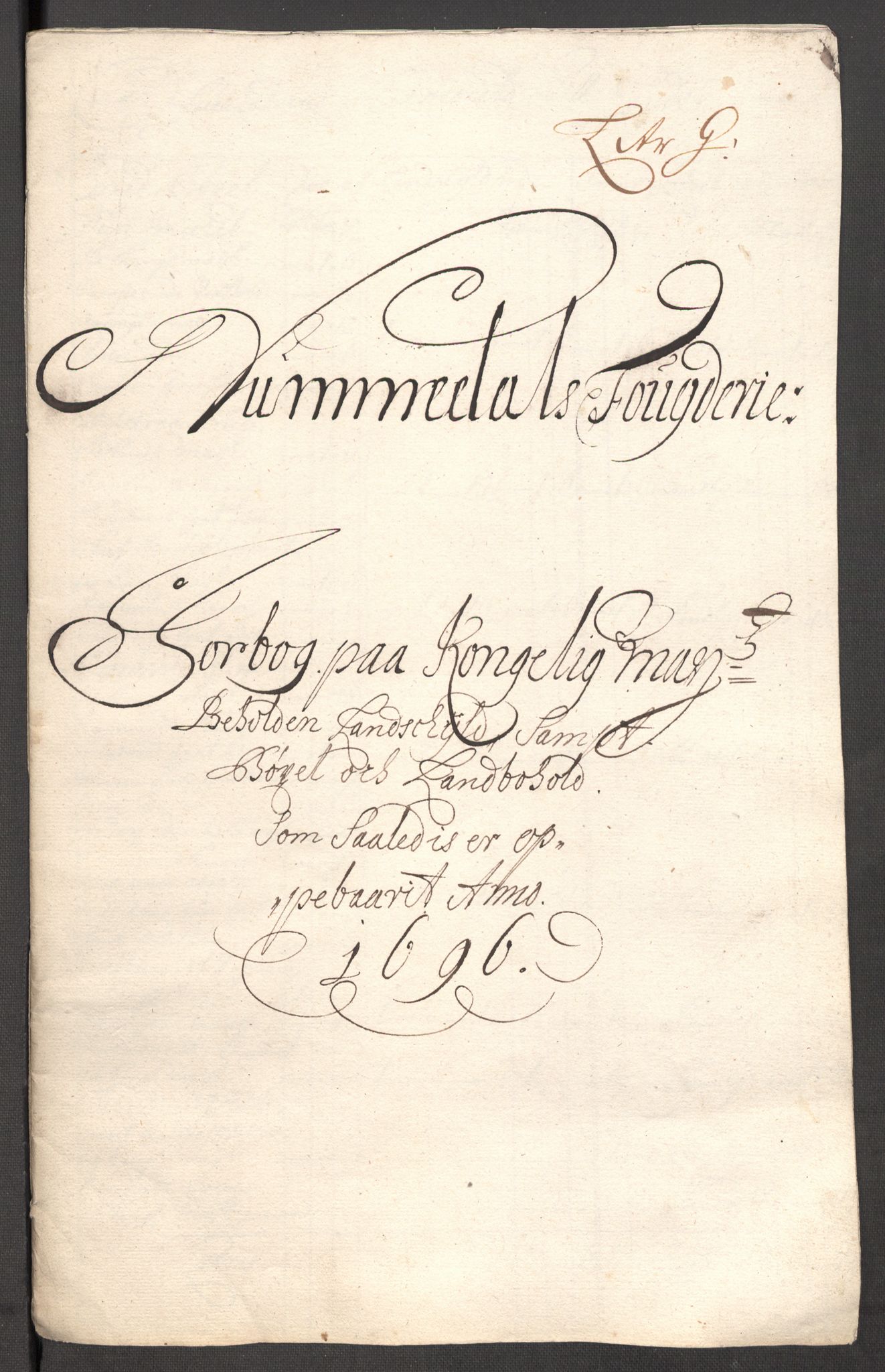 Rentekammeret inntil 1814, Reviderte regnskaper, Fogderegnskap, RA/EA-4092/R64/L4425: Fogderegnskap Namdal, 1696-1698, s. 42