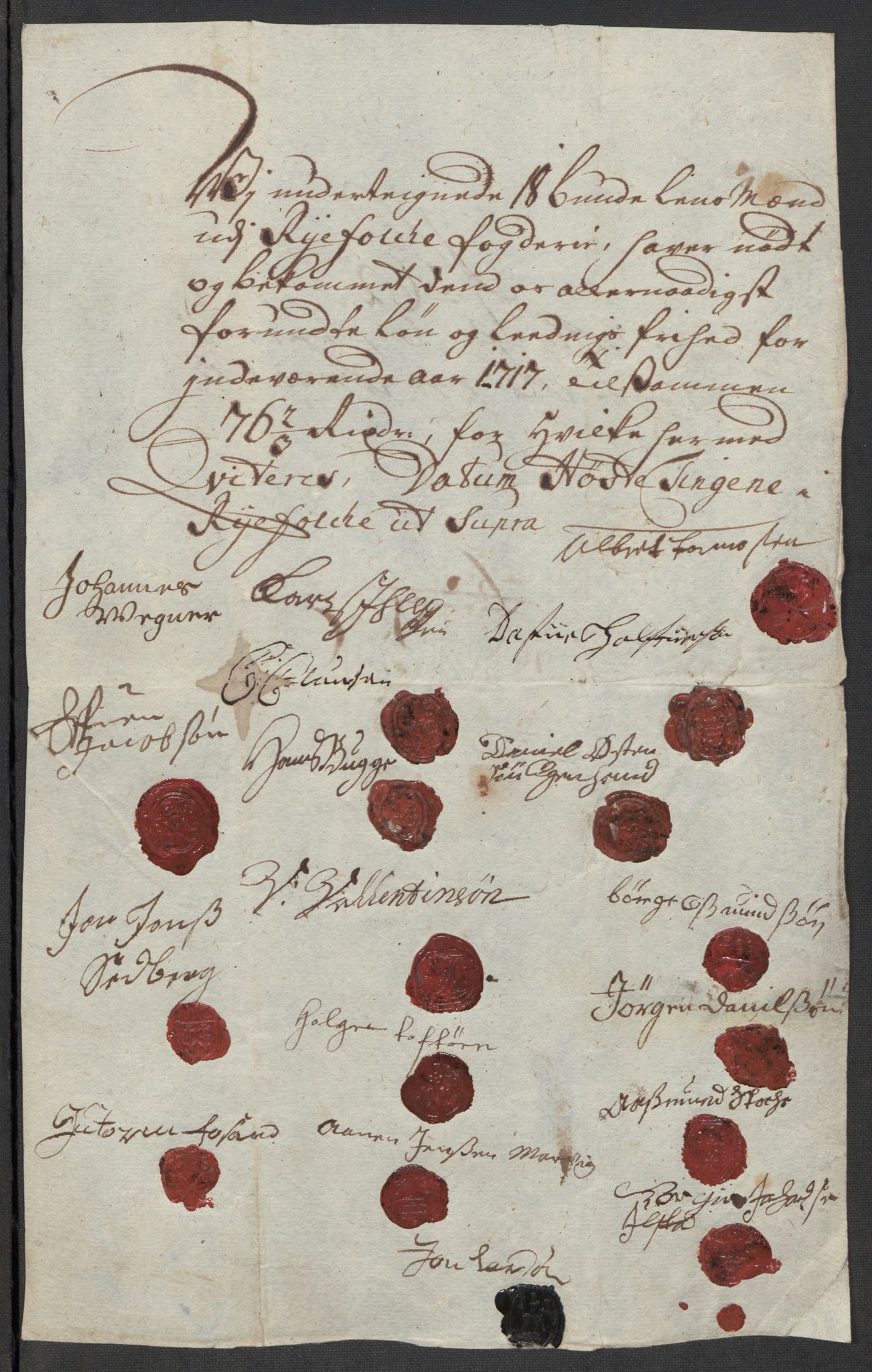 Rentekammeret inntil 1814, Reviderte regnskaper, Fogderegnskap, AV/RA-EA-4092/R47/L2870: Fogderegnskap Ryfylke, 1717, s. 303