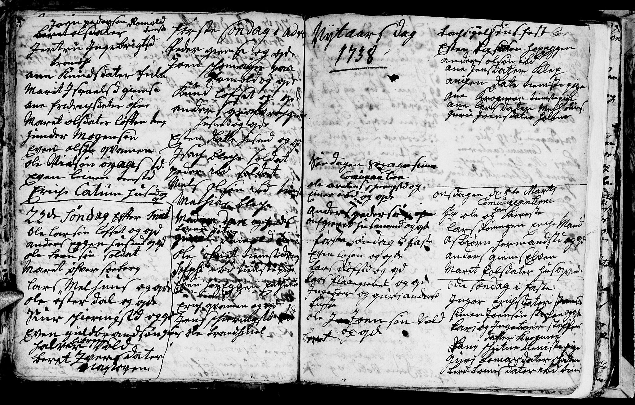 Ministerialprotokoller, klokkerbøker og fødselsregistre - Sør-Trøndelag, SAT/A-1456/691/L1090: Klokkerbok nr. 691C01, 1732-1742