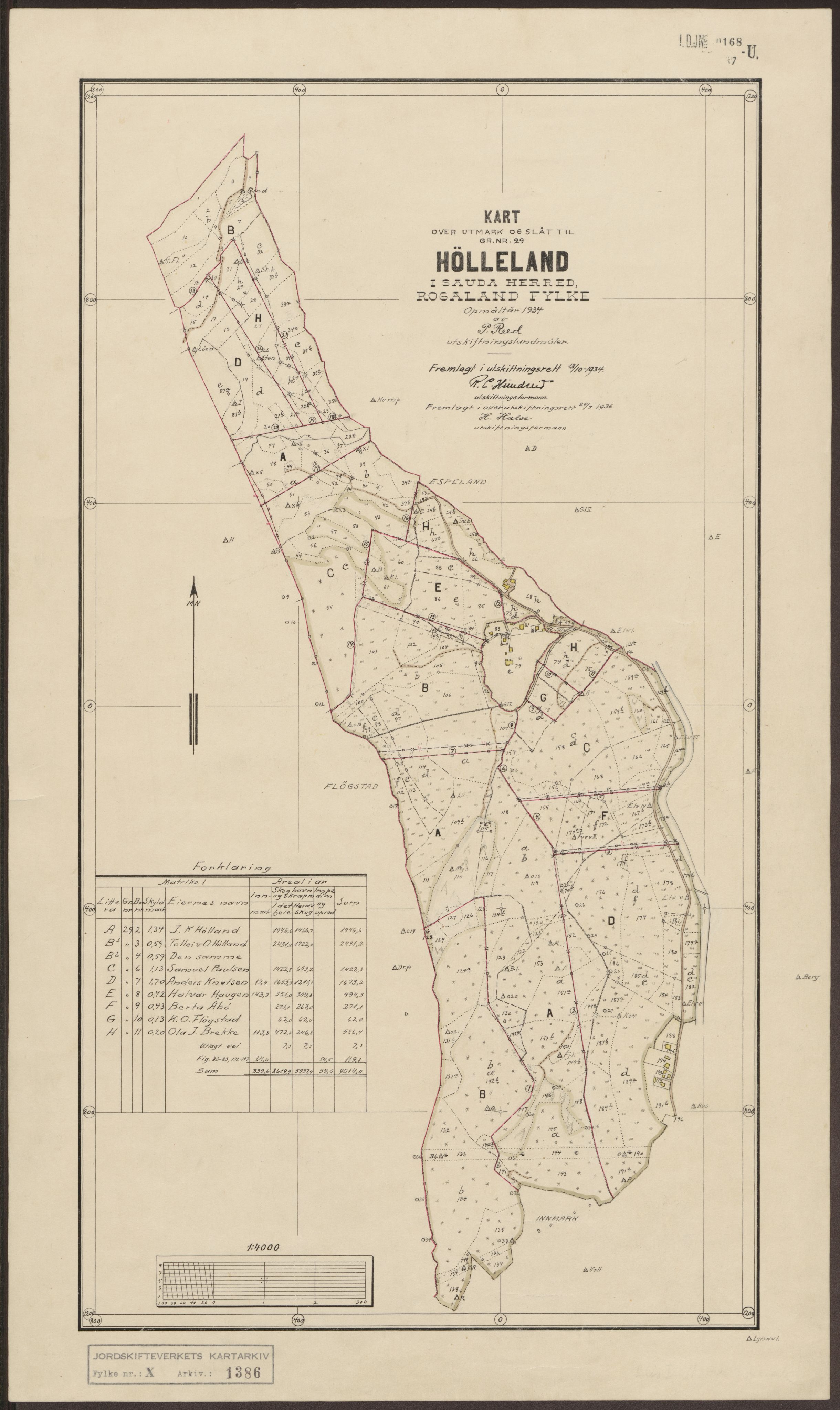 Jordskifteverkets kartarkiv, AV/RA-S-3929/T, 1859-1988, s. 1724