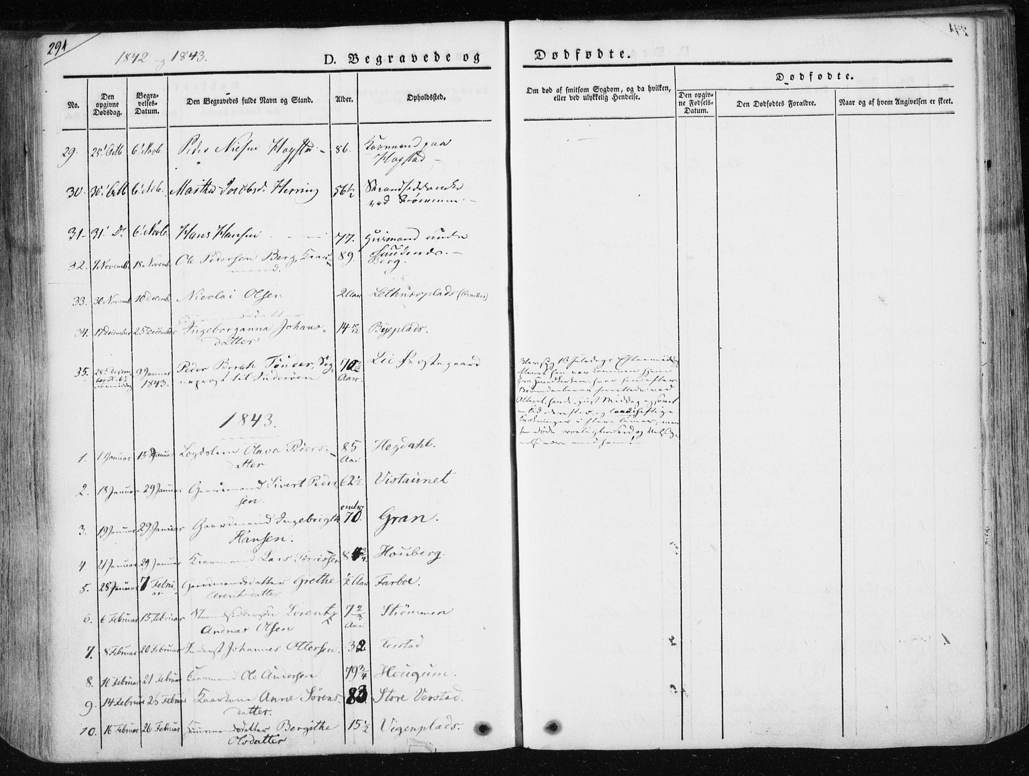 Ministerialprotokoller, klokkerbøker og fødselsregistre - Nord-Trøndelag, SAT/A-1458/730/L0280: Ministerialbok nr. 730A07 /1, 1840-1854, s. 294