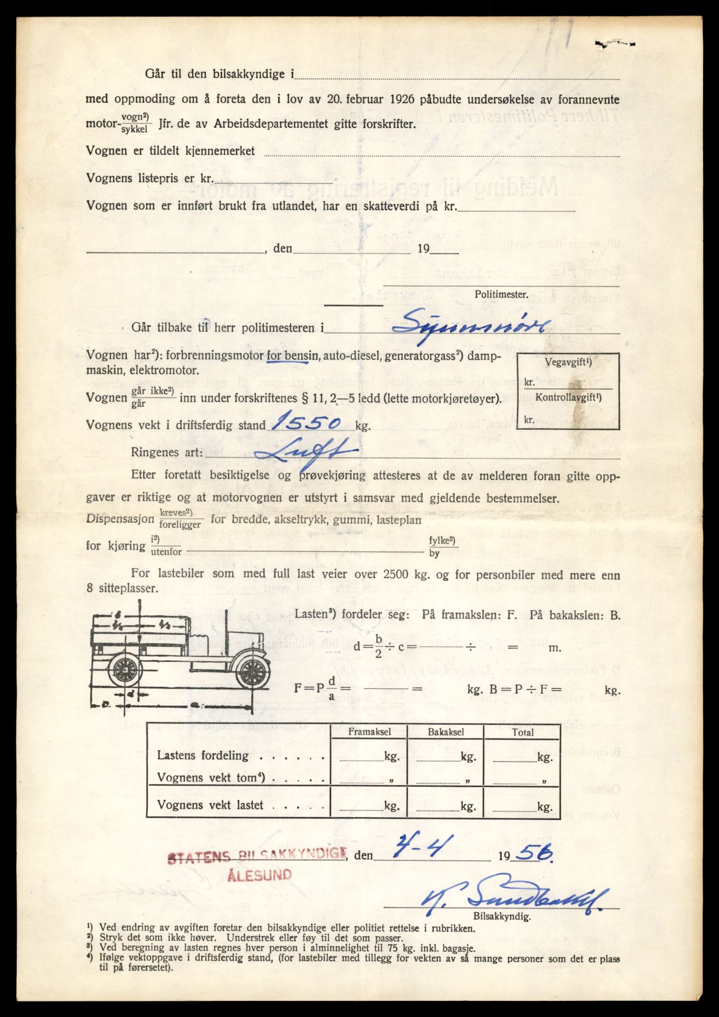 Møre og Romsdal vegkontor - Ålesund trafikkstasjon, AV/SAT-A-4099/F/Fe/L0046: Registreringskort for kjøretøy T 14445 - T 14579, 1927-1998