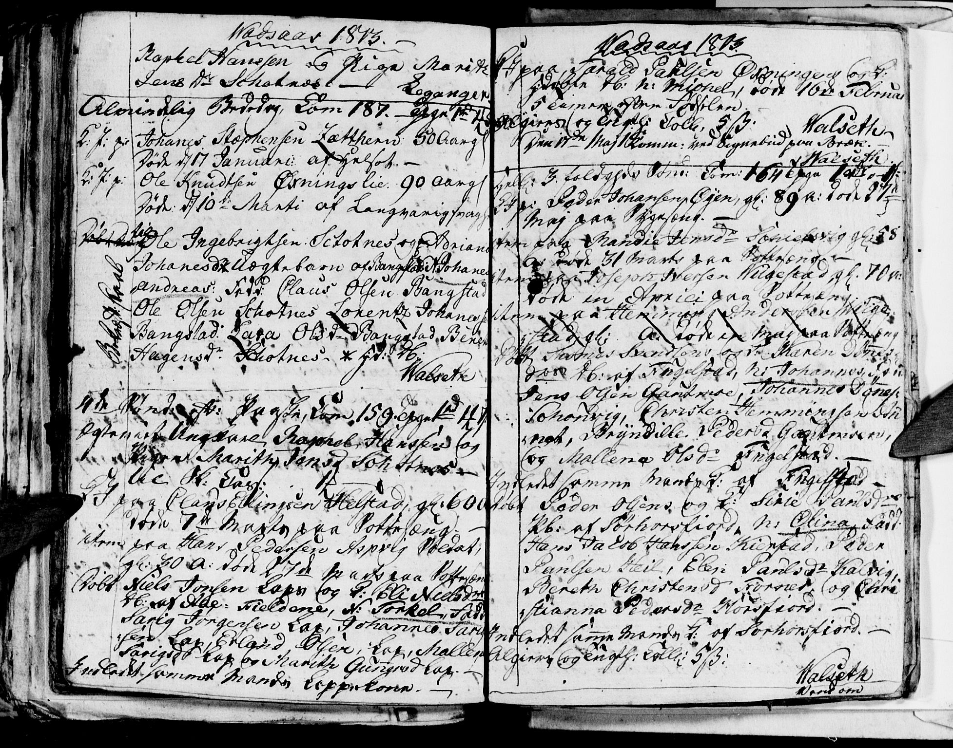 Ministerialprotokoller, klokkerbøker og fødselsregistre - Nordland, AV/SAT-A-1459/810/L0139: Ministerialbok nr. 810A03, 1785-1816