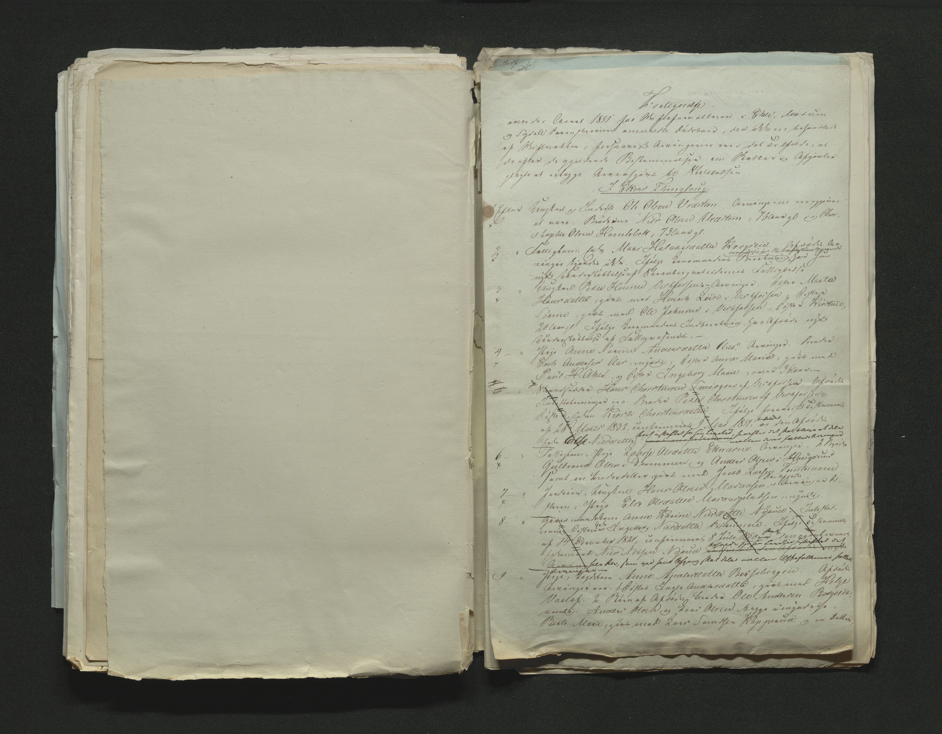 Eiker, Modum og Sigdal sorenskriveri, AV/SAKO-A-123/H/Ha/Hab/L0008: Dødsfallsmeldinger, 1850-1853