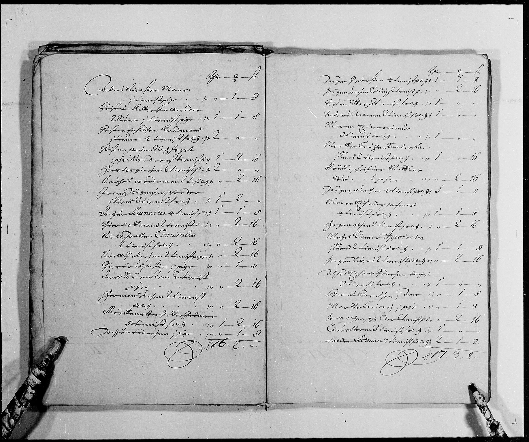 Rentekammeret inntil 1814, Reviderte regnskaper, Byregnskaper, RA/EA-4066/R/Re/L0059: [E4] Kontribusjonsregnskap (med Bragernes og Strømsø), 1680-1684, s. 220