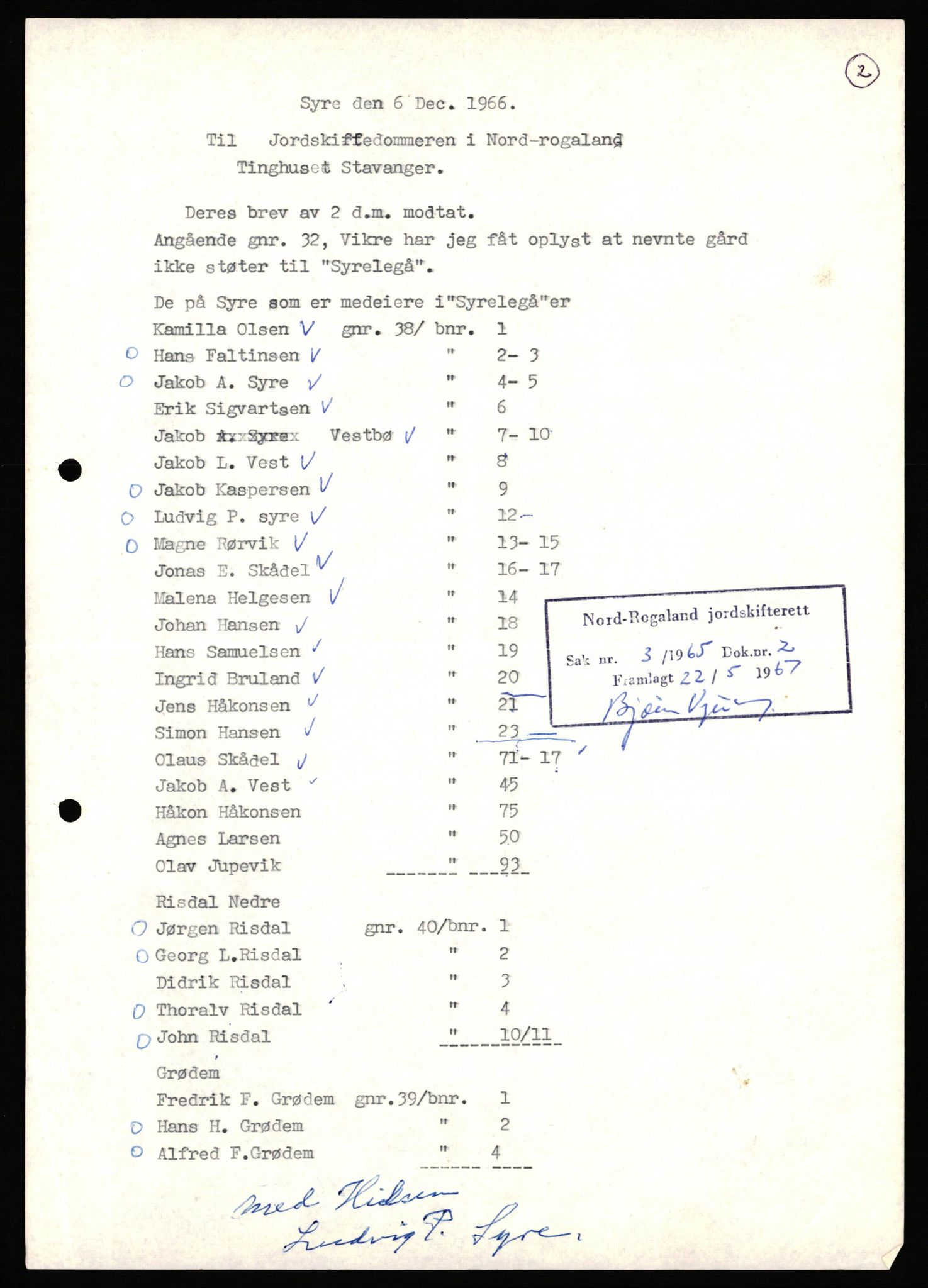 Nord-Rogaland jordskifterett, SAST/A-102427/Oc/L0008: Karmøy, 1955-1976, s. 599