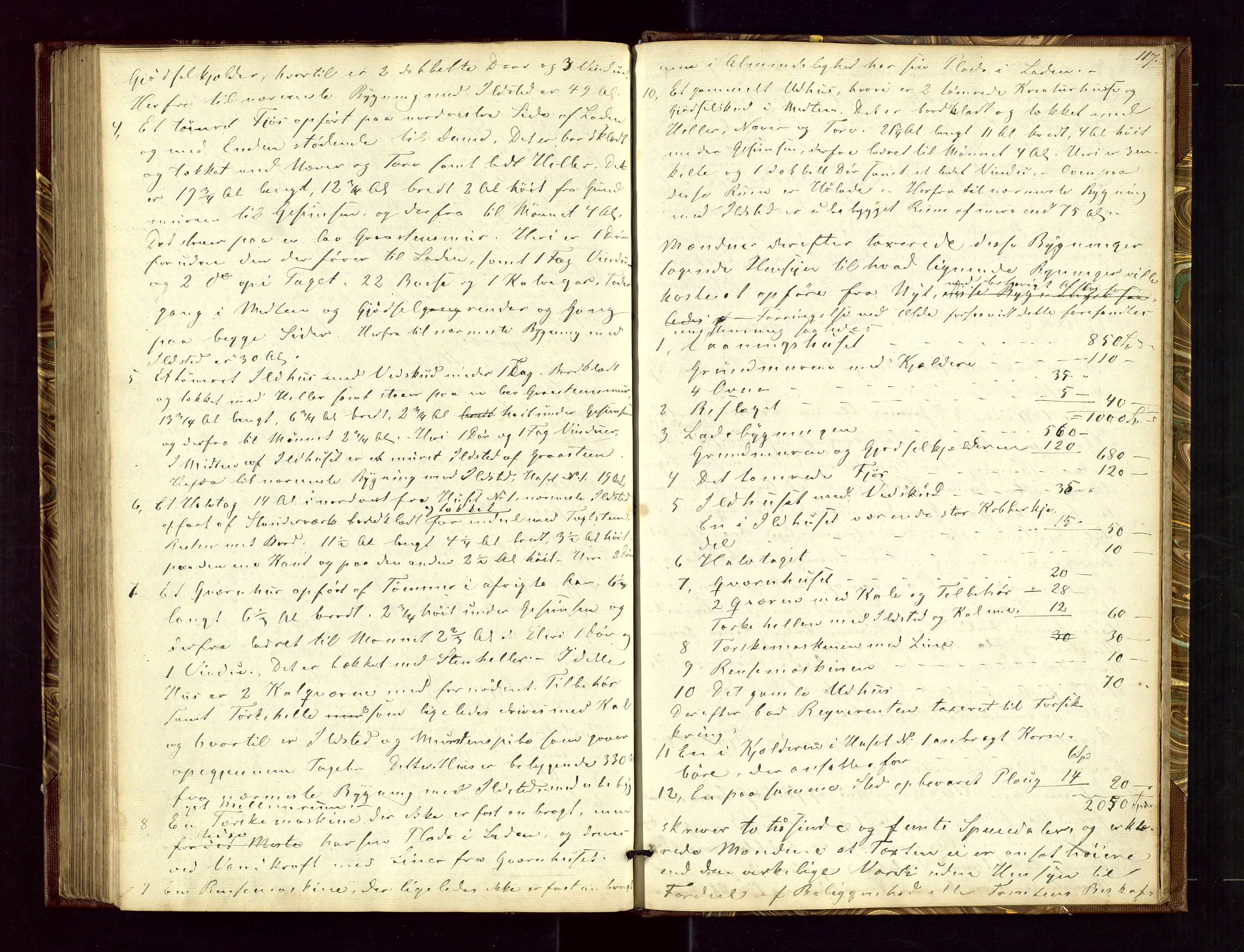 Hjelmeland lensmannskontor, AV/SAST-A-100439/Goa/L0001: Branntakstprotokoll, 1846-1872, s. 116b-117a