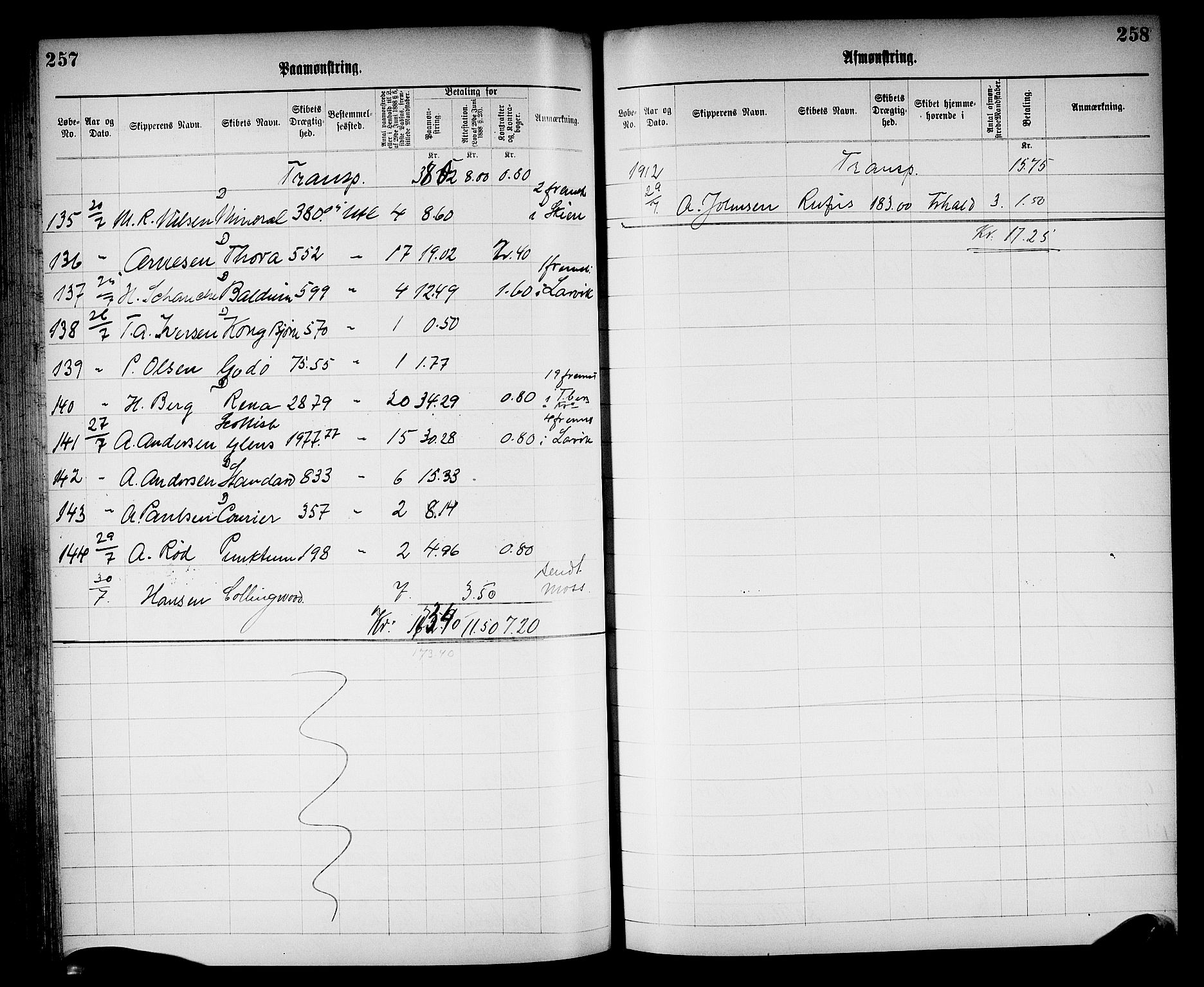 Fredrikstad mønstringskontor, SAO/A-10569b/G/Ga/L0002: Mønstringsjournal, 1906-1918, s. 132