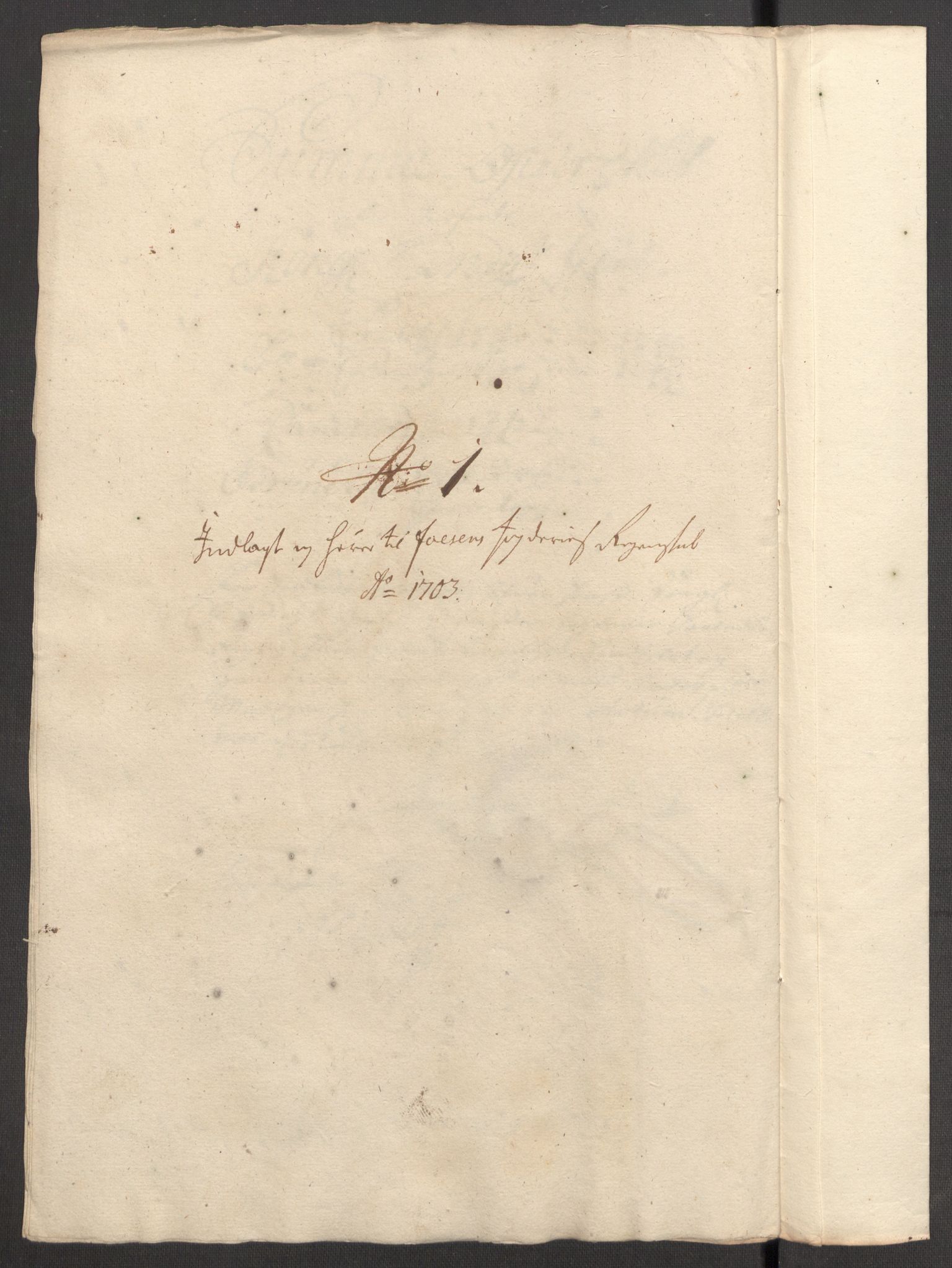 Rentekammeret inntil 1814, Reviderte regnskaper, Fogderegnskap, RA/EA-4092/R57/L3855: Fogderegnskap Fosen, 1702-1703, s. 217