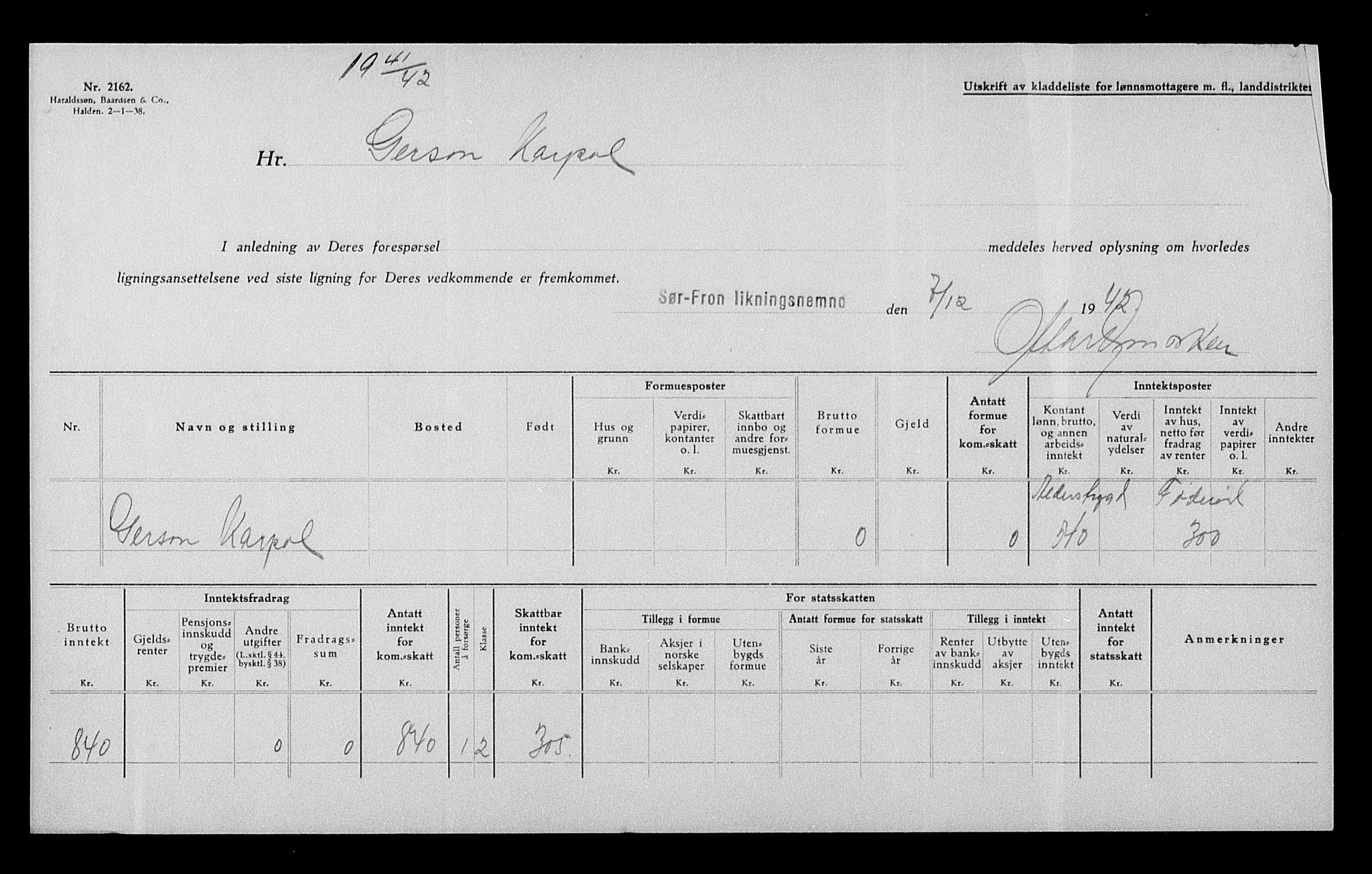 Justisdepartementet, Tilbakeføringskontoret for inndratte formuer, AV/RA-S-1564/H/Hc/Hcc/L0949: --, 1945-1947, s. 761