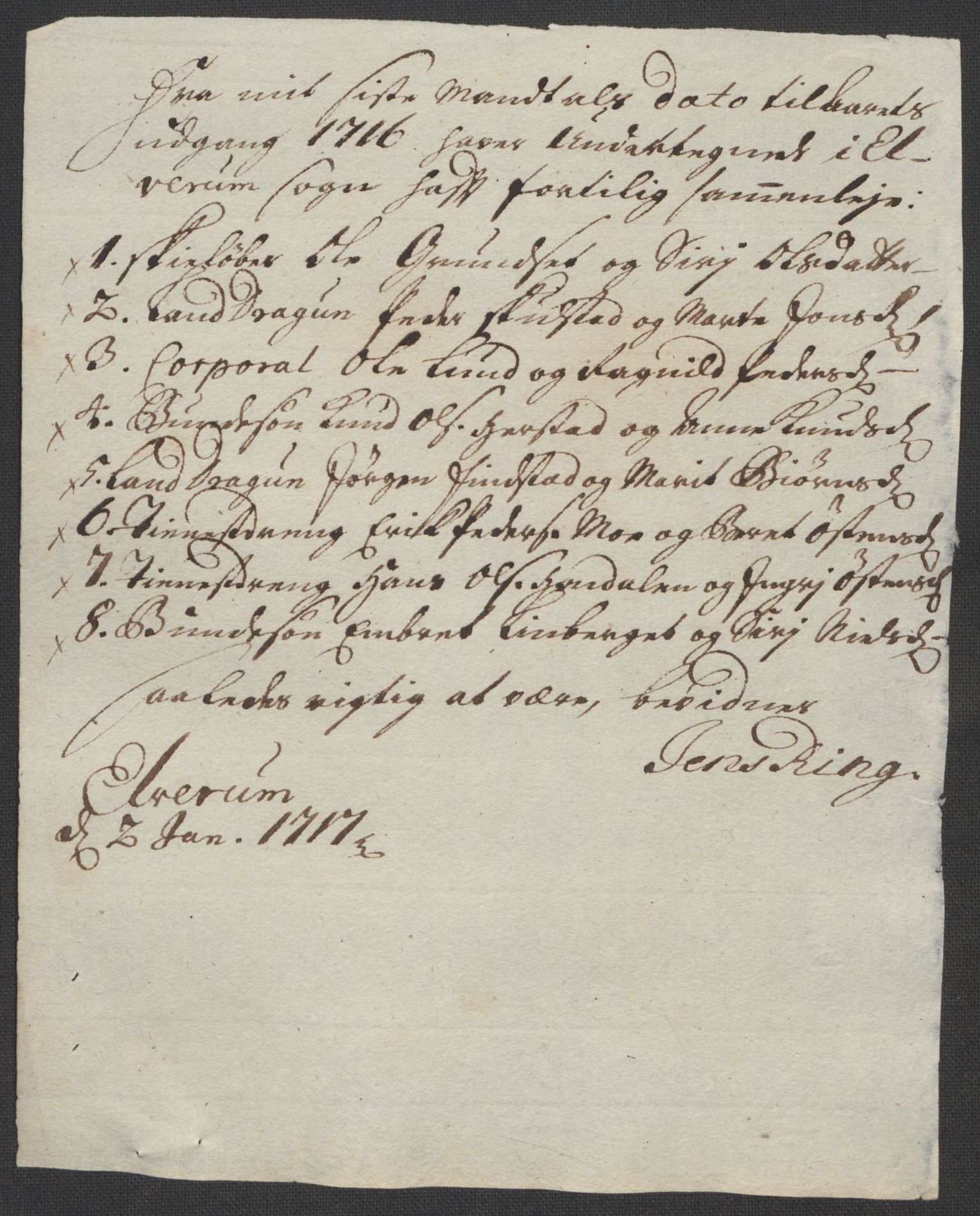 Rentekammeret inntil 1814, Reviderte regnskaper, Fogderegnskap, RA/EA-4092/R13/L0855: Fogderegnskap Solør, Odal og Østerdal, 1716, s. 272