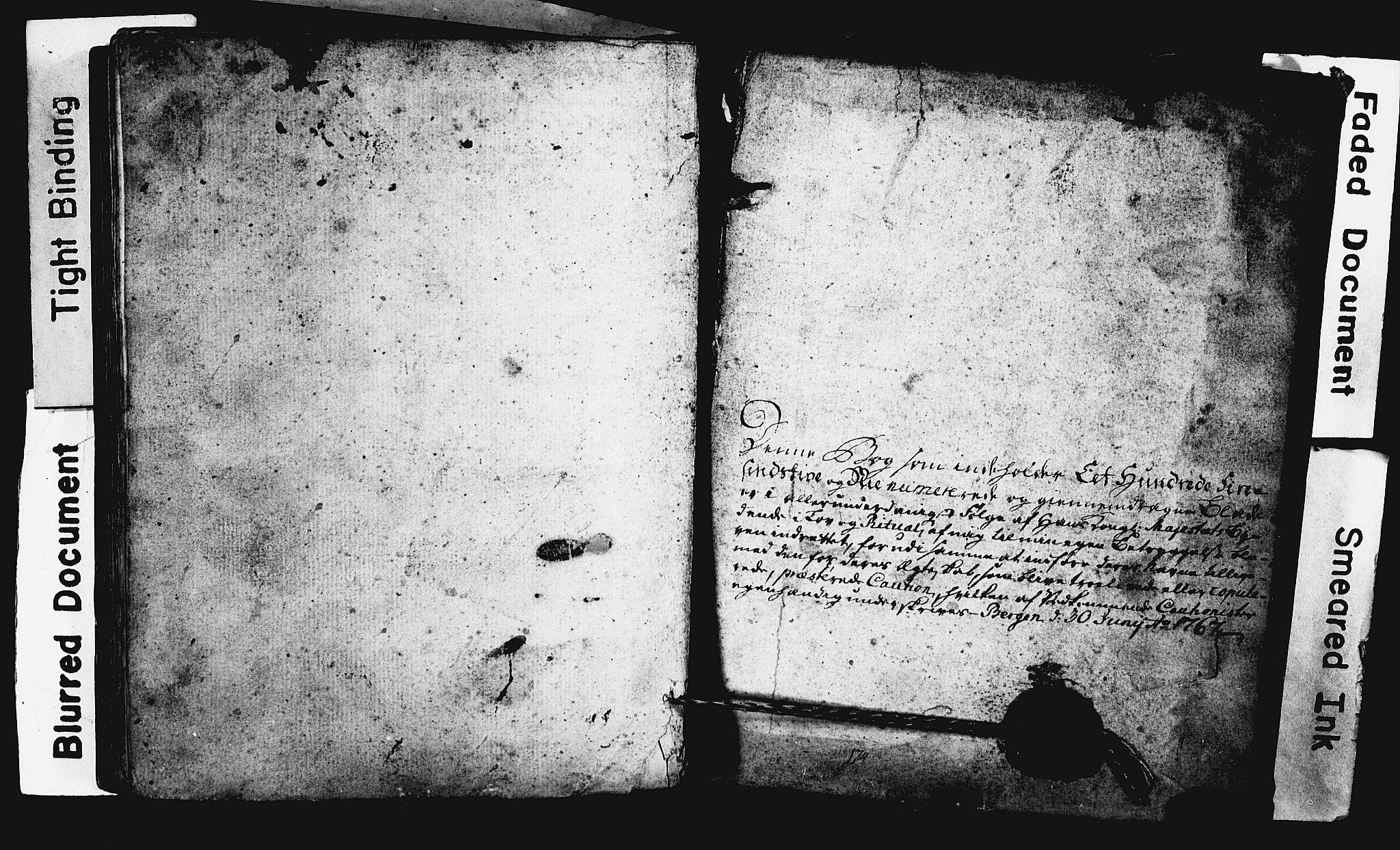 Domkirken sokneprestembete, SAB/A-74801: Forlovererklæringer nr. II.5.1, 1767-1792