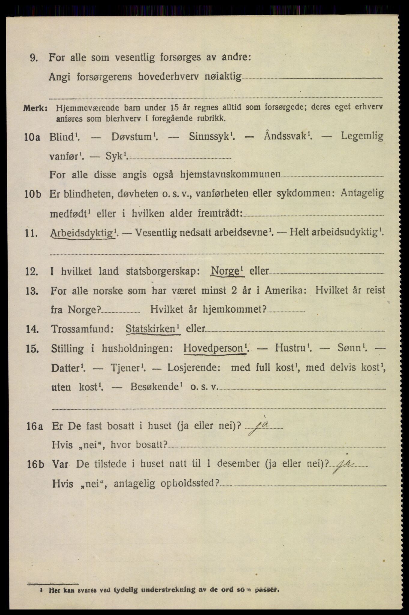 SAH, Folketelling 1920 for 0436 Tolga herred, 1920, s. 5824