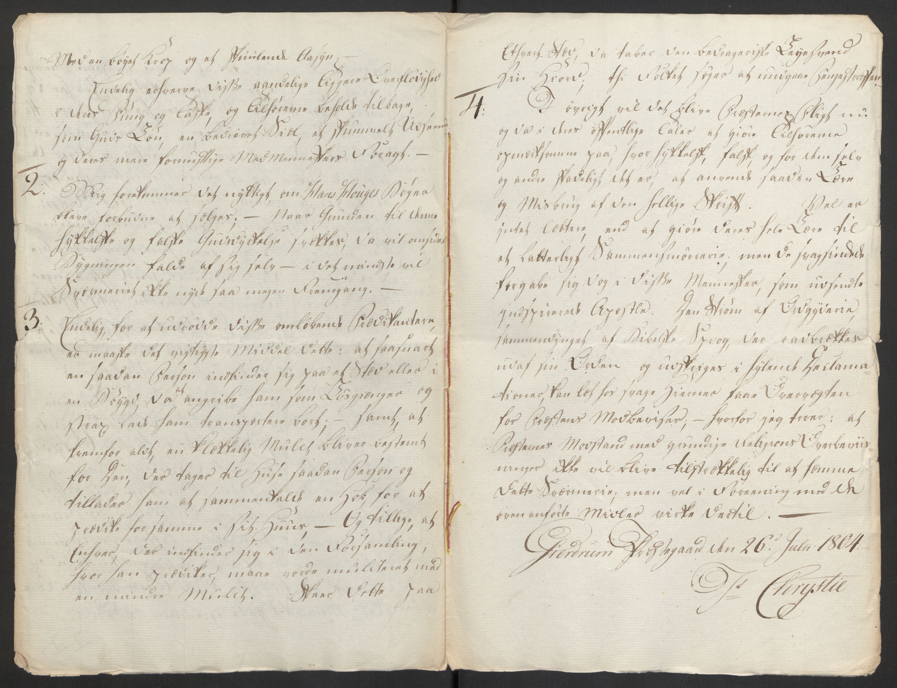 Justisdepartementet, Kommisjon i saken mot Hans Nielsen Hauge 1804, AV/RA-S-1151/D/L0003: Hans Nielsen Hauges sak, 1813, s. 451