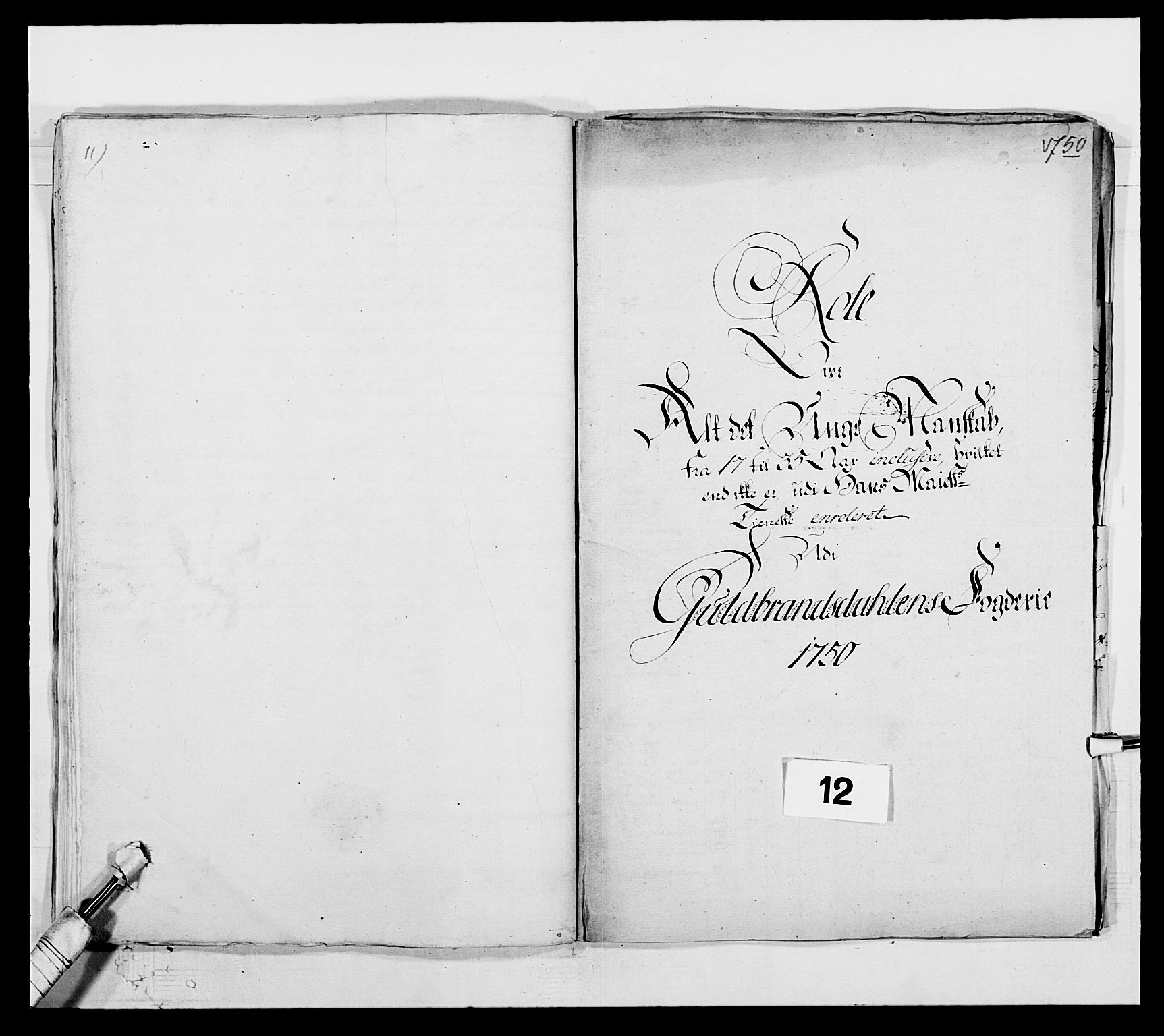 Kommanderende general (KG I) med Det norske krigsdirektorium, AV/RA-EA-5419/E/Ea/L0502b: 1. Opplandske regiment, 1748-1752, s. 313