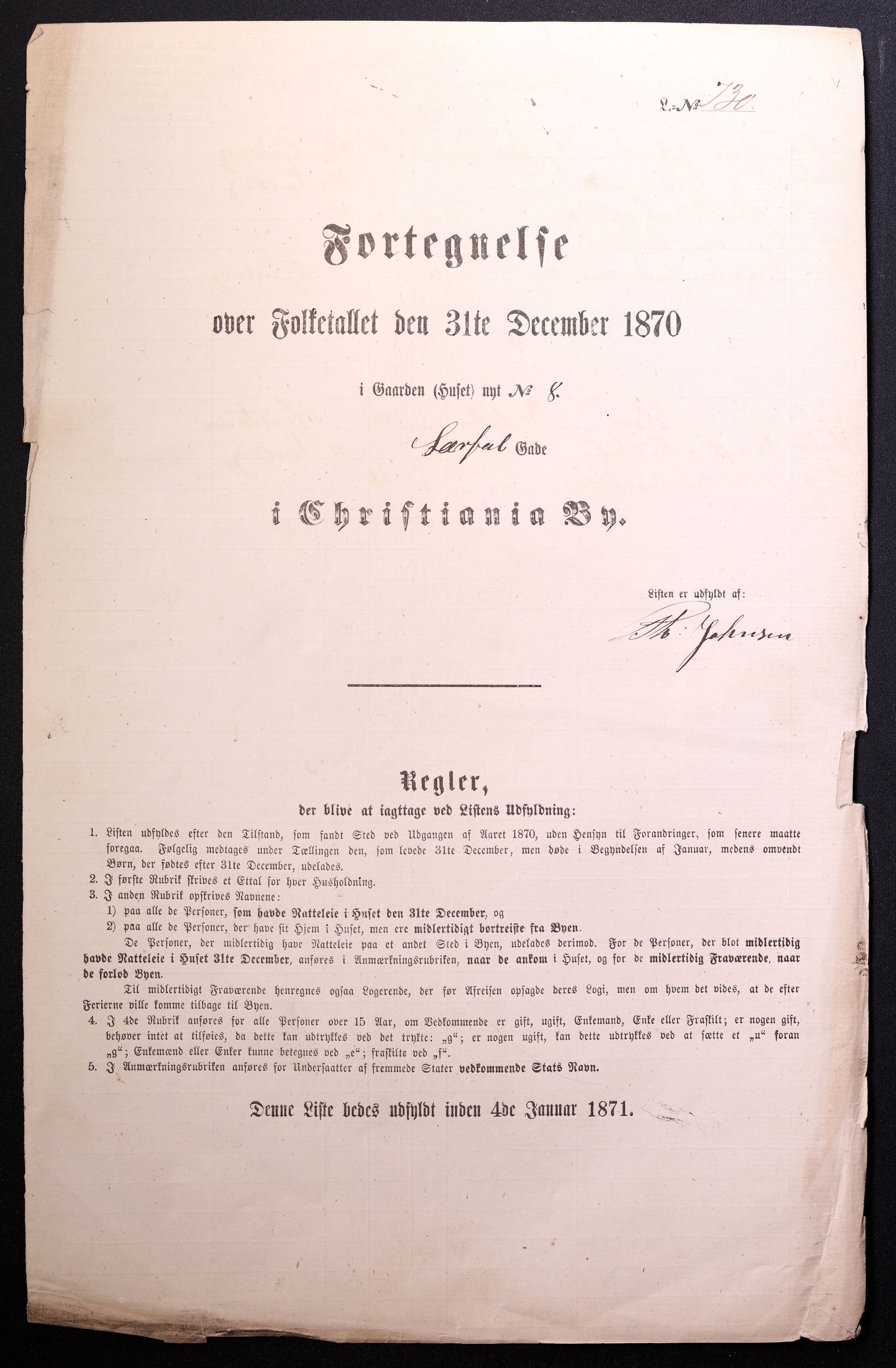 RA, Folketelling 1870 for 0301 Kristiania kjøpstad, 1870, s. 1938