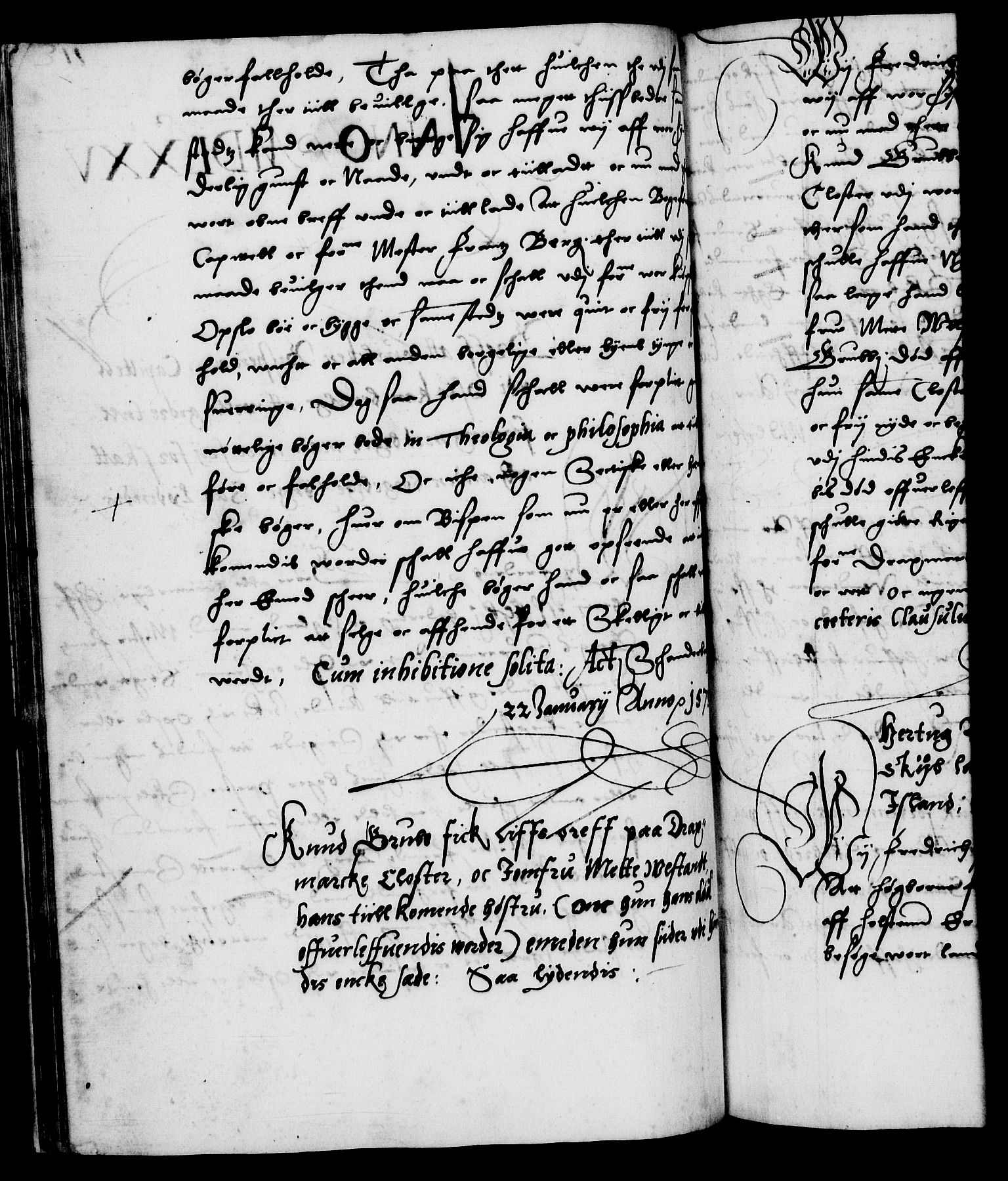 Danske Kanselli 1572-1799, RA/EA-3023/F/Fc/Fca/Fcaa/L0001: Norske registre (mikrofilm), 1572-1588, s. 112b
