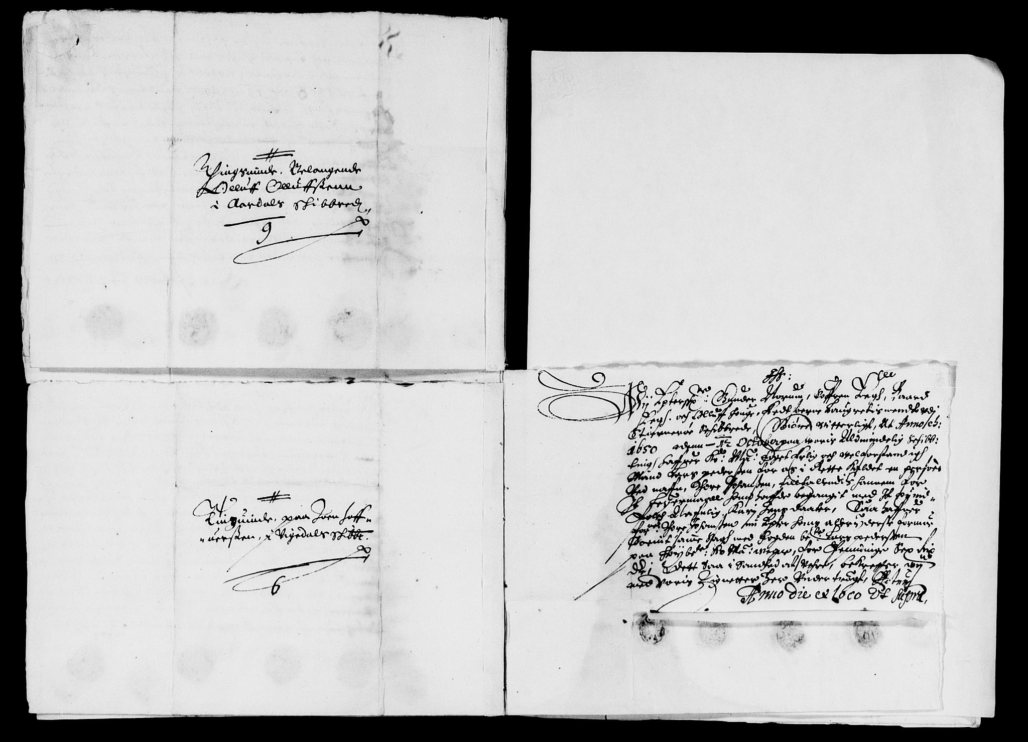 Rentekammeret inntil 1814, Reviderte regnskaper, Lensregnskaper, AV/RA-EA-5023/R/Rb/Rbs/L0033: Stavanger len, 1649-1652