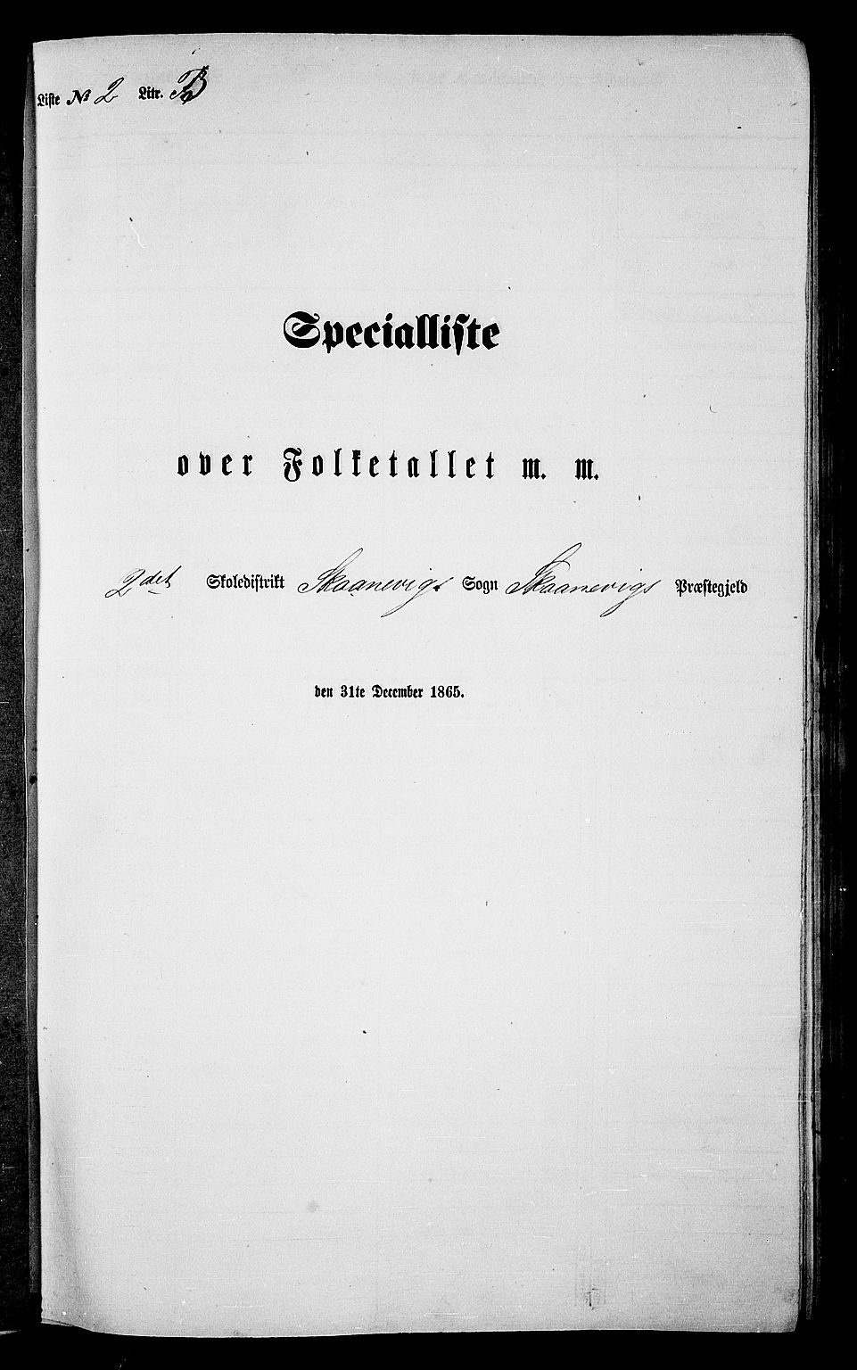 RA, Folketelling 1865 for 1212P Skånevik prestegjeld, 1865, s. 41