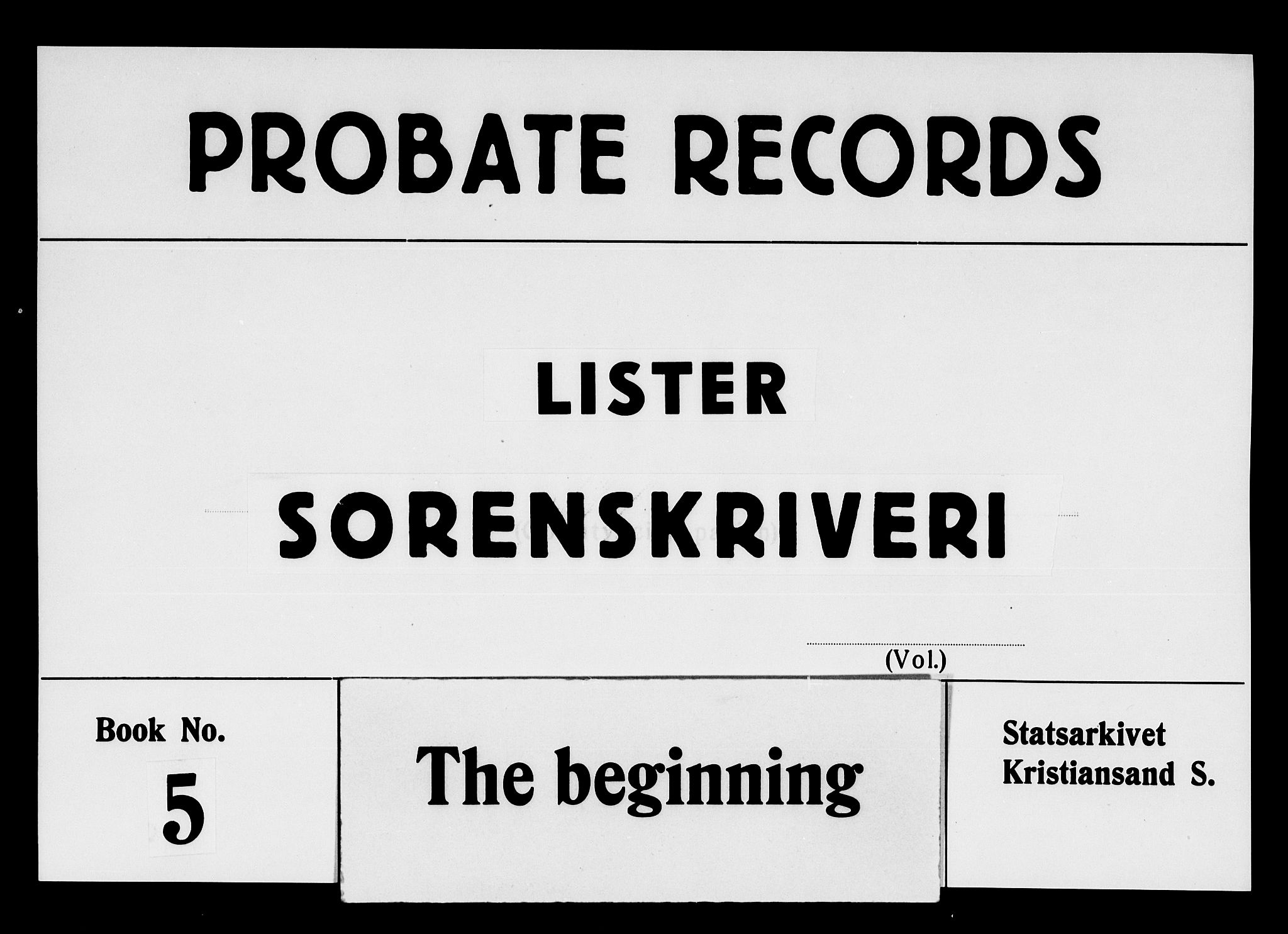 Lister sorenskriveri, AV/SAK-1221-0003/H/Hc/L0005: Skifteprotokoll nr 5 med register, 1686-1693