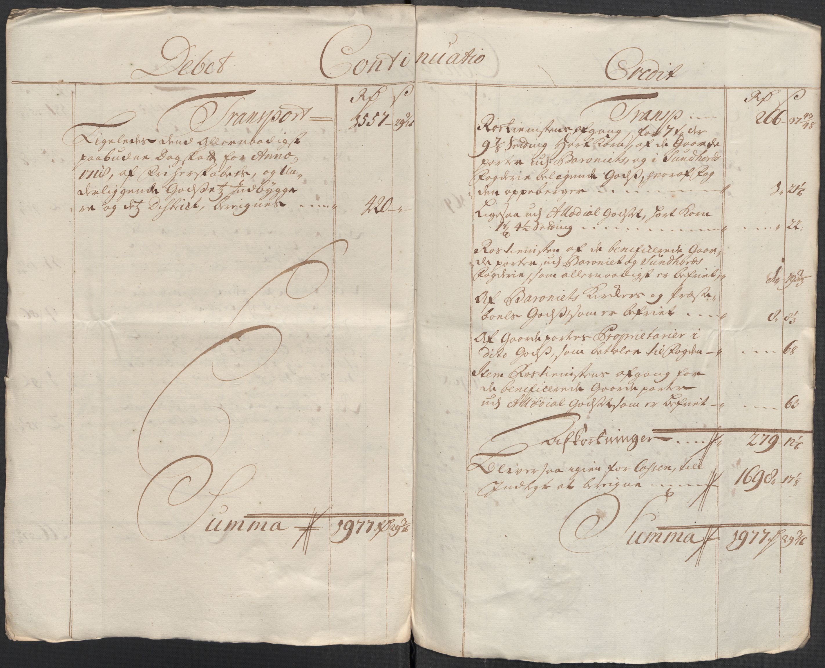 Rentekammeret inntil 1814, Reviderte regnskaper, Fogderegnskap, AV/RA-EA-4092/R49/L3140: Fogderegnskap Rosendal Baroni, 1718-1720, s. 65