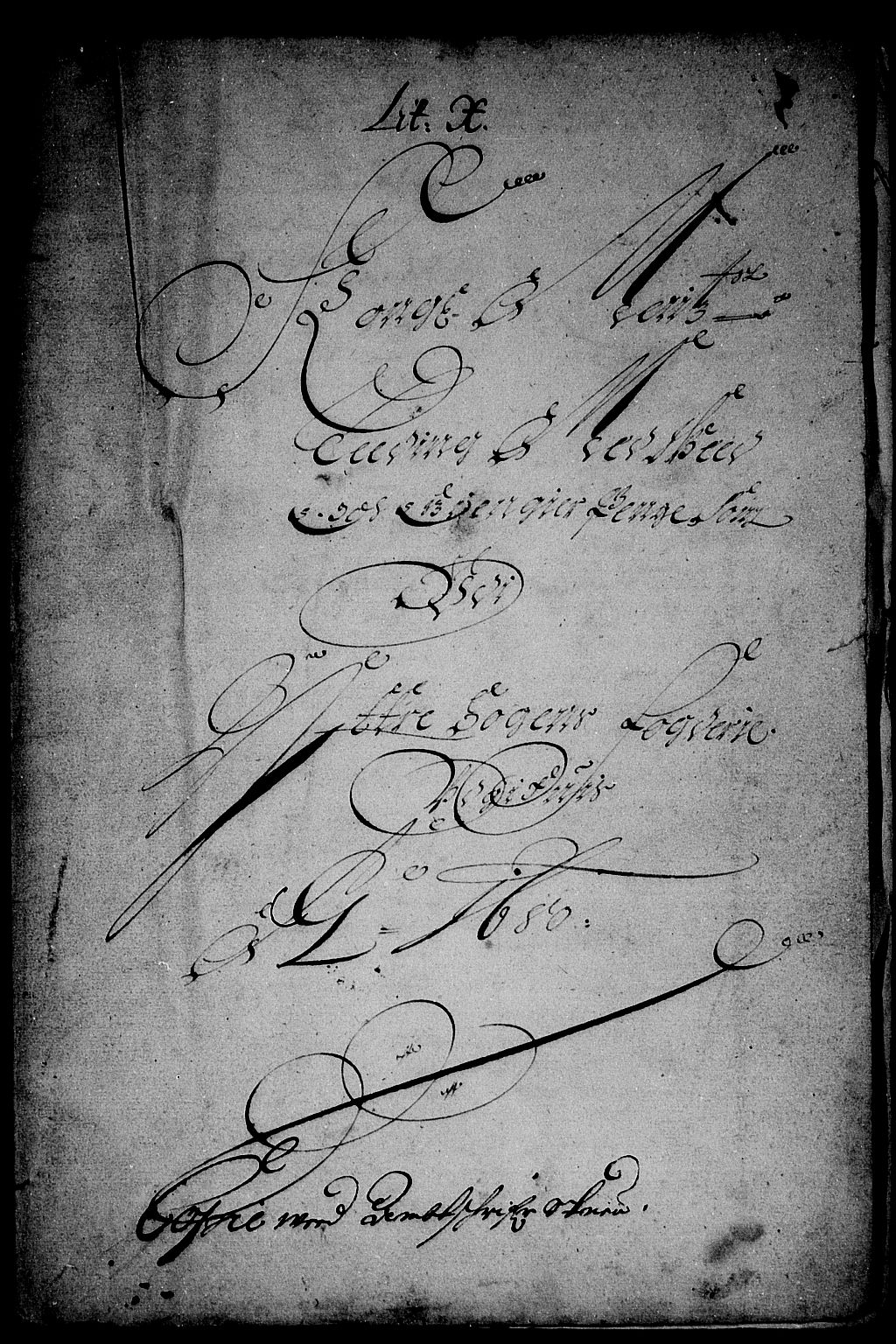 Rentekammeret inntil 1814, Reviderte regnskaper, Stiftamtstueregnskaper, Bergen stiftamt, RA/EA-6043/R/Rc/L0059: Bergen stiftamt, 1680