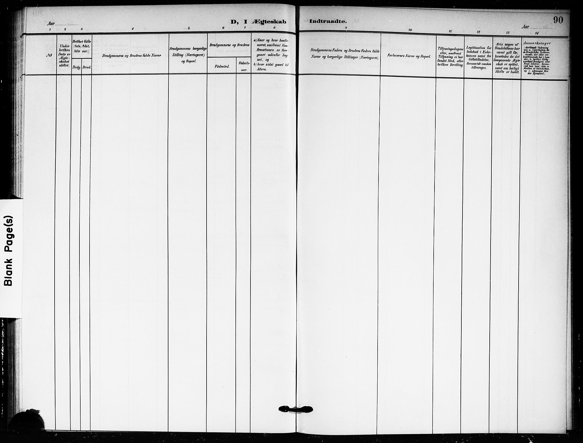 Drøbak prestekontor Kirkebøker, AV/SAO-A-10142a/F/Fc/L0001: Ministerialbok nr. III 1, 1871-1900, s. 90