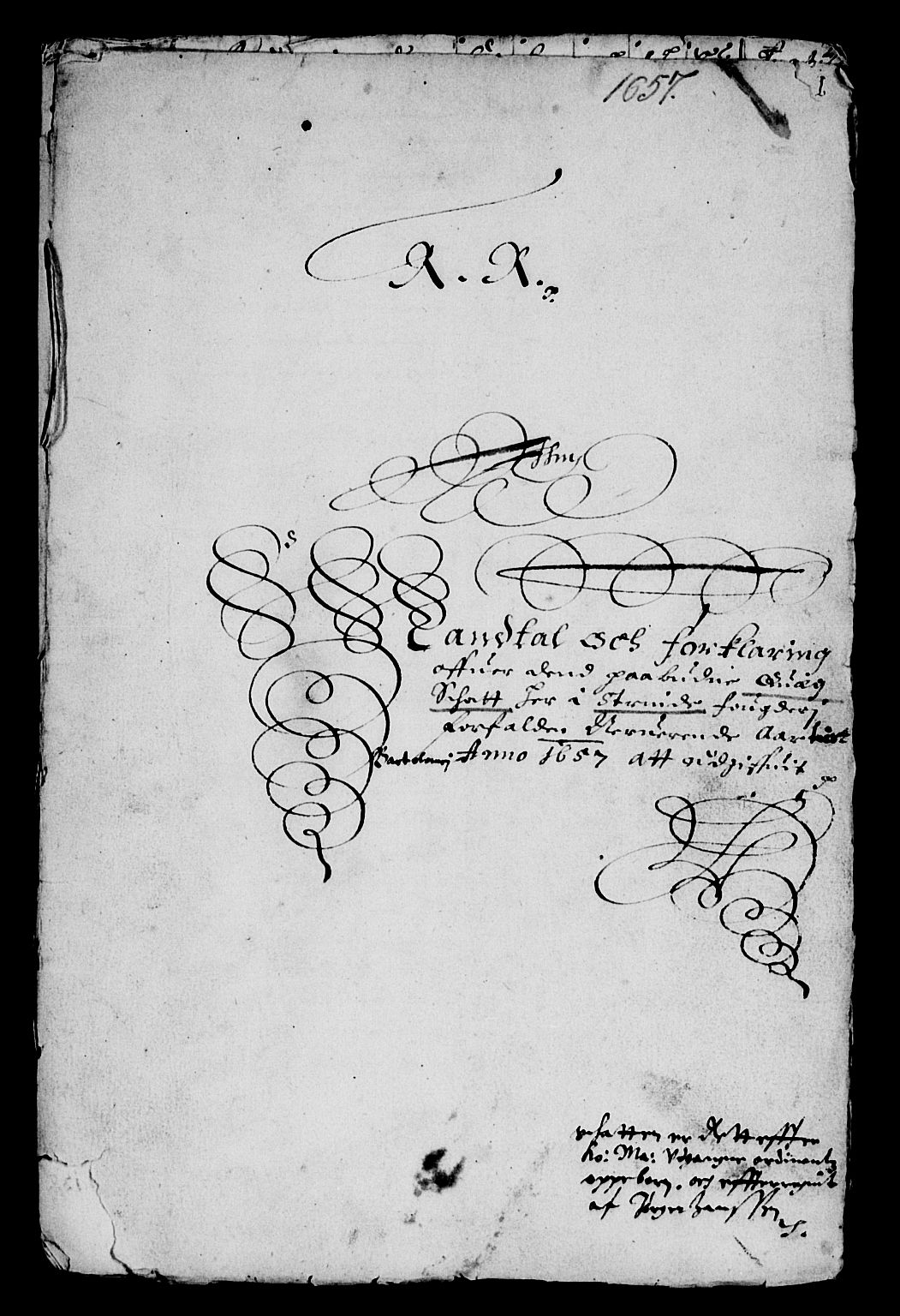 Rentekammeret inntil 1814, Reviderte regnskaper, Lensregnskaper, AV/RA-EA-5023/R/Rb/Rbw/L0130: Trondheim len, 1657-1658