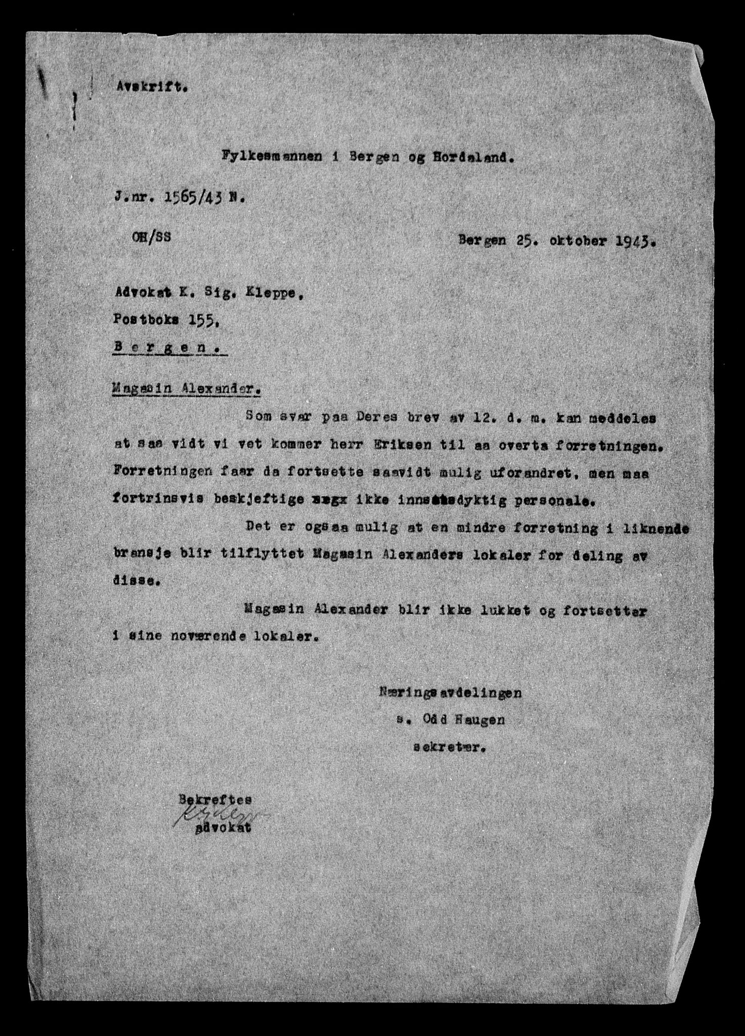 Justisdepartementet, Tilbakeføringskontoret for inndratte formuer, AV/RA-S-1564/H/Hc/Hcd/L0994: --, 1945-1947, s. 503