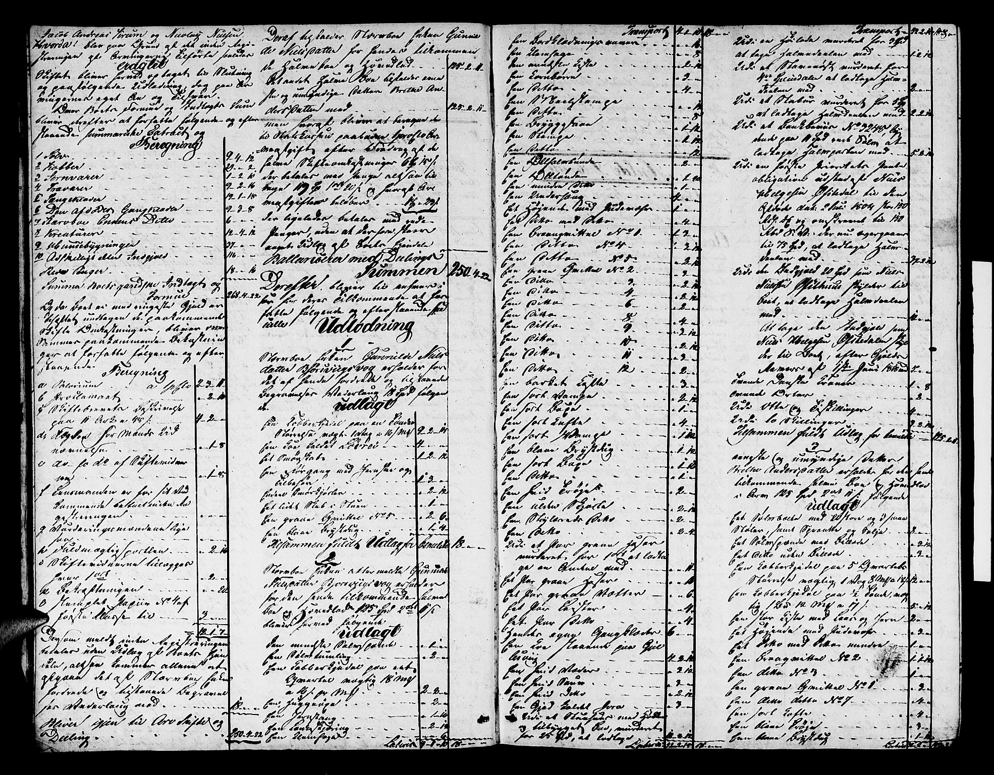 Nordhordland sorenskrivar, AV/SAB-A-2901/1/H/Ha/L0016: Skifteprotokollar Nordhordland , 1825-1827, s. 7b-8a