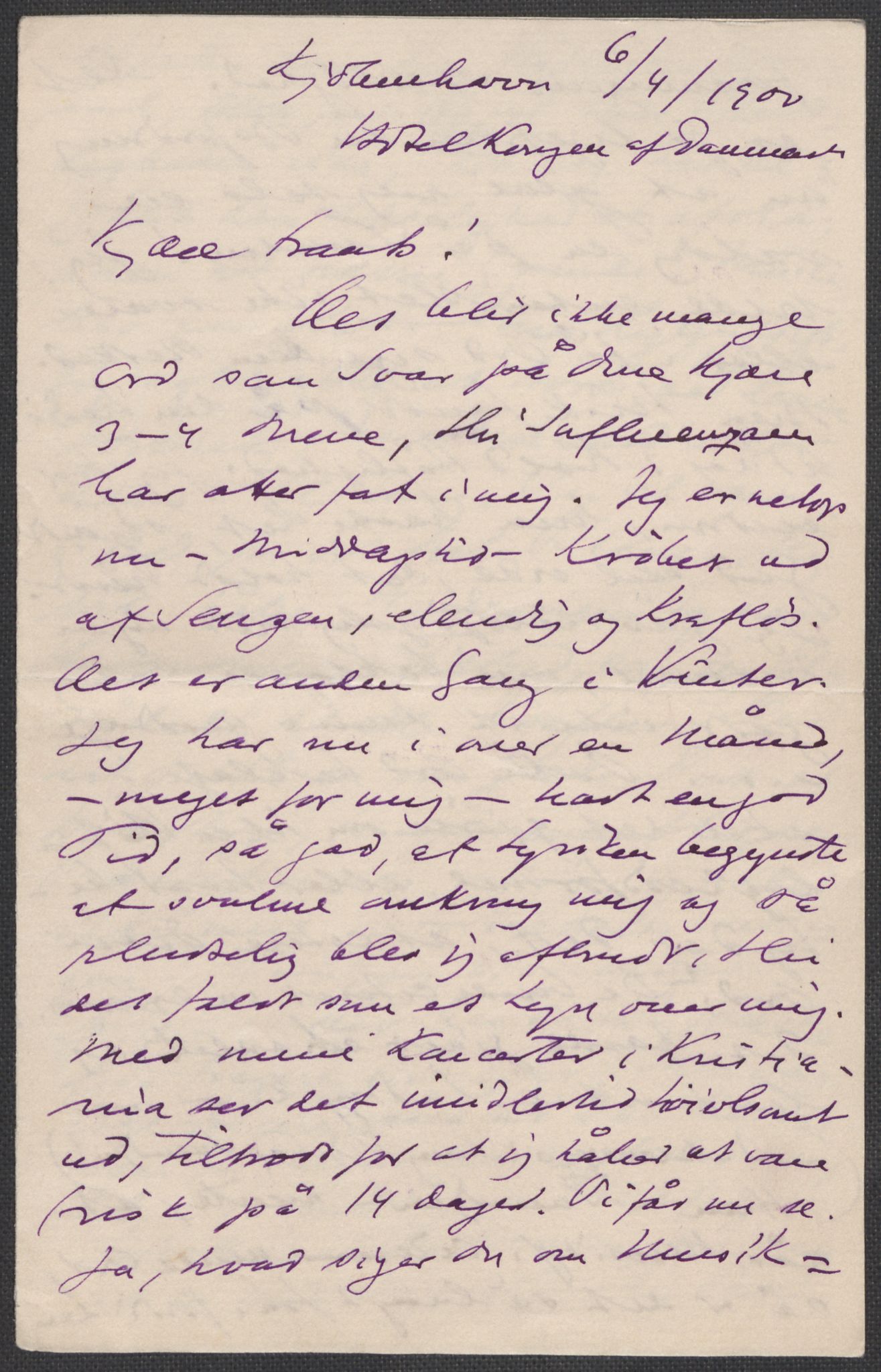 Beyer, Frants, RA/PA-0132/F/L0001: Brev fra Edvard Grieg til Frantz Beyer og "En del optegnelser som kan tjene til kommentar til brevene" av Marie Beyer, 1872-1907, s. 586