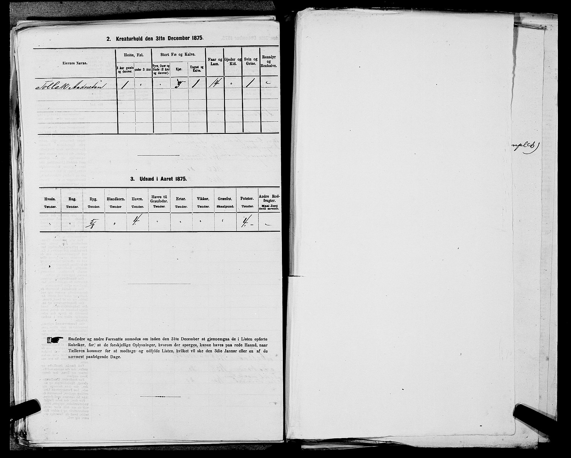 SAST, Folketelling 1875 for 1152L Torvastad prestegjeld, Torvastad sokn, Skåre sokn og Utsira sokn, 1875, s. 980