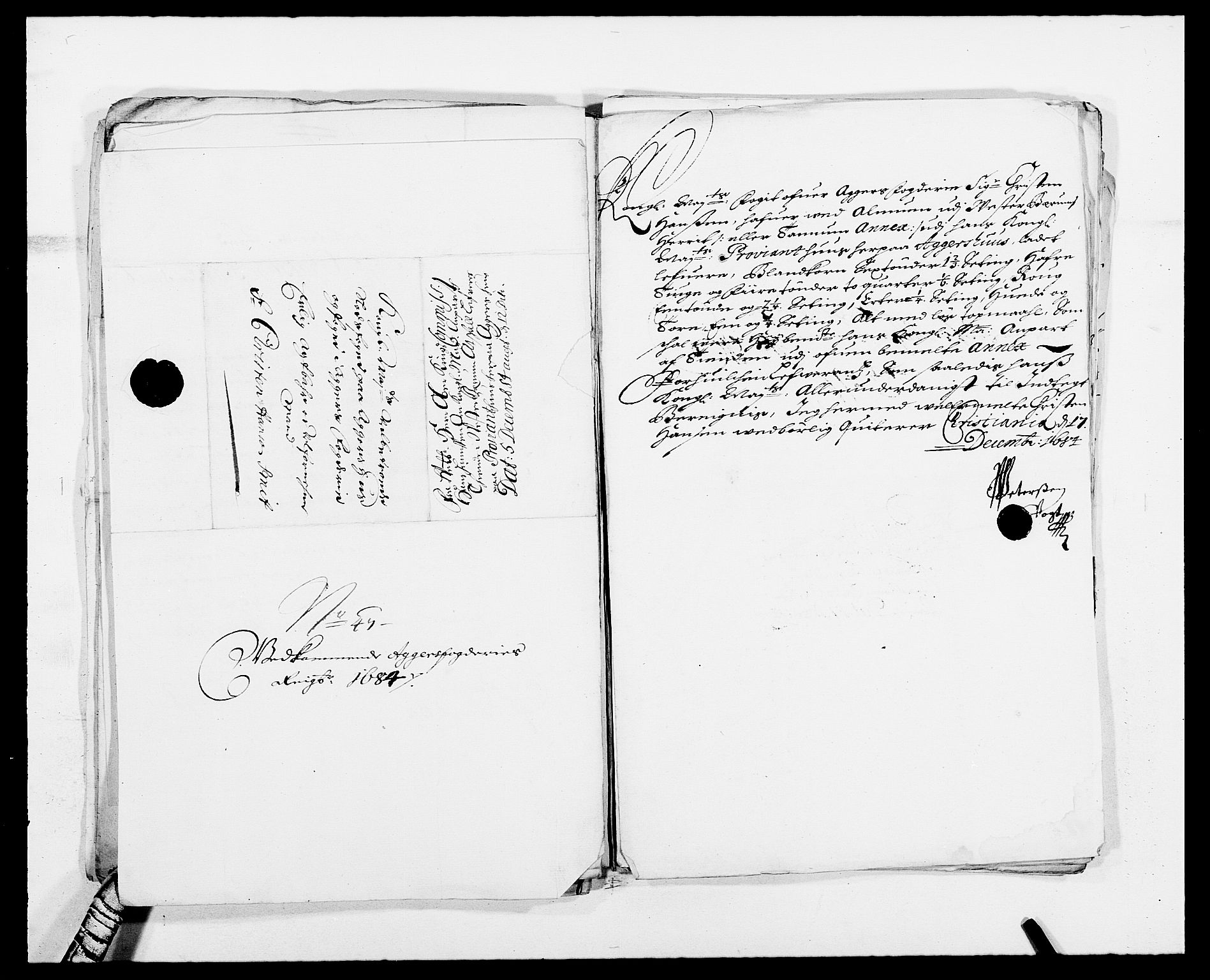 Rentekammeret inntil 1814, Reviderte regnskaper, Fogderegnskap, RA/EA-4092/R08/L0424: Fogderegnskap Aker, 1682-1689, s. 88