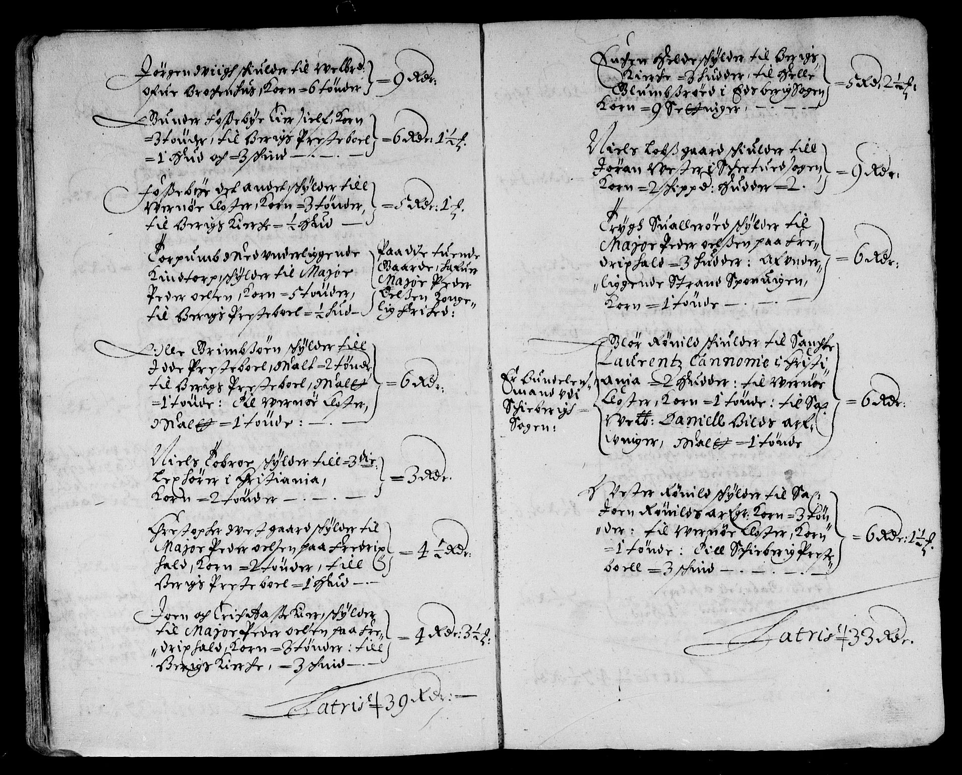 Rentekammeret inntil 1814, Reviderte regnskaper, Stiftamtstueregnskaper, Landkommissariatet på Akershus og Akershus stiftamt, AV/RA-EA-5869/R/Rb/L0084: Akershus stiftamt, 1672