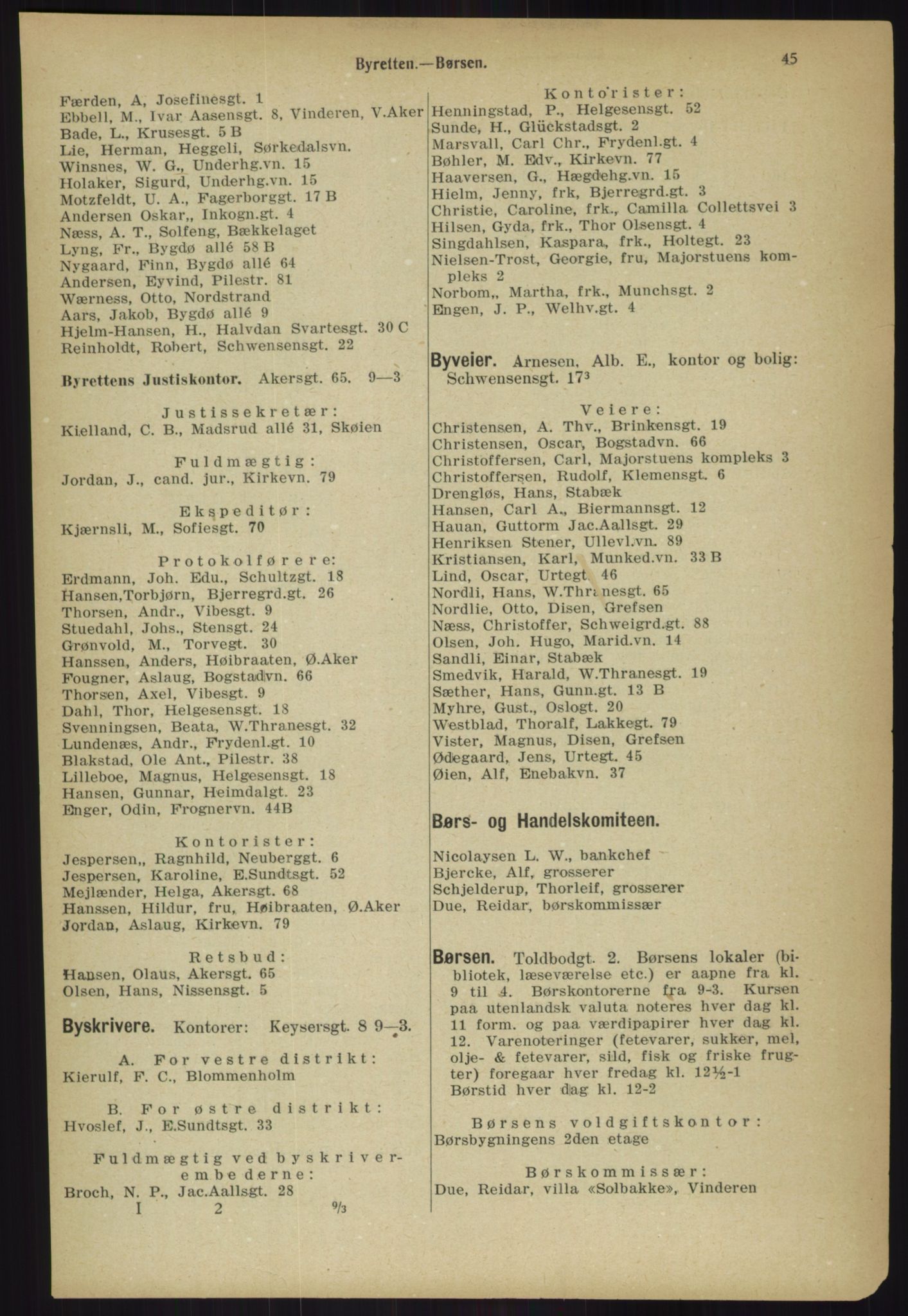 Kristiania/Oslo adressebok, PUBL/-, 1918, s. 52